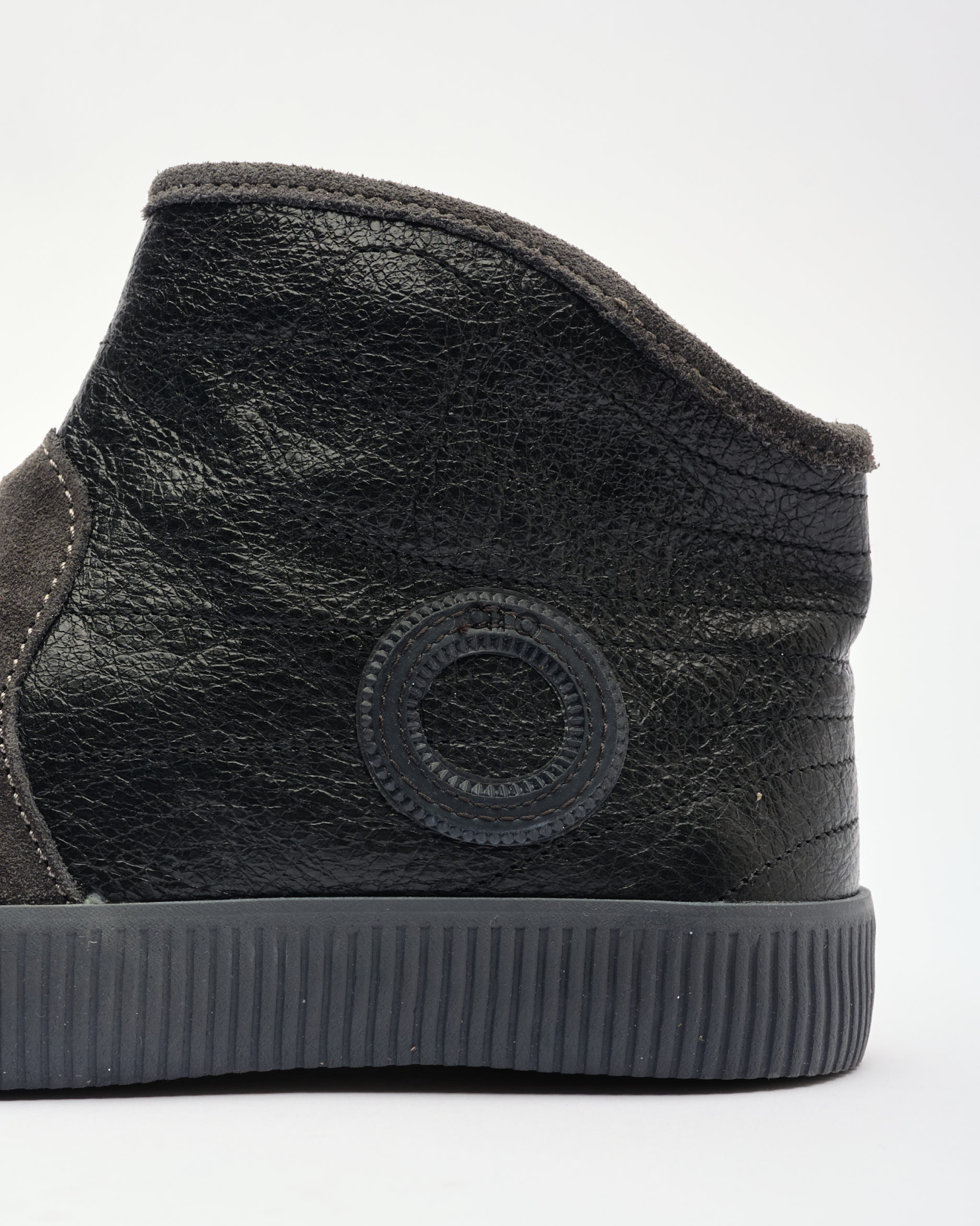 Noelle Suede/lame-Steel