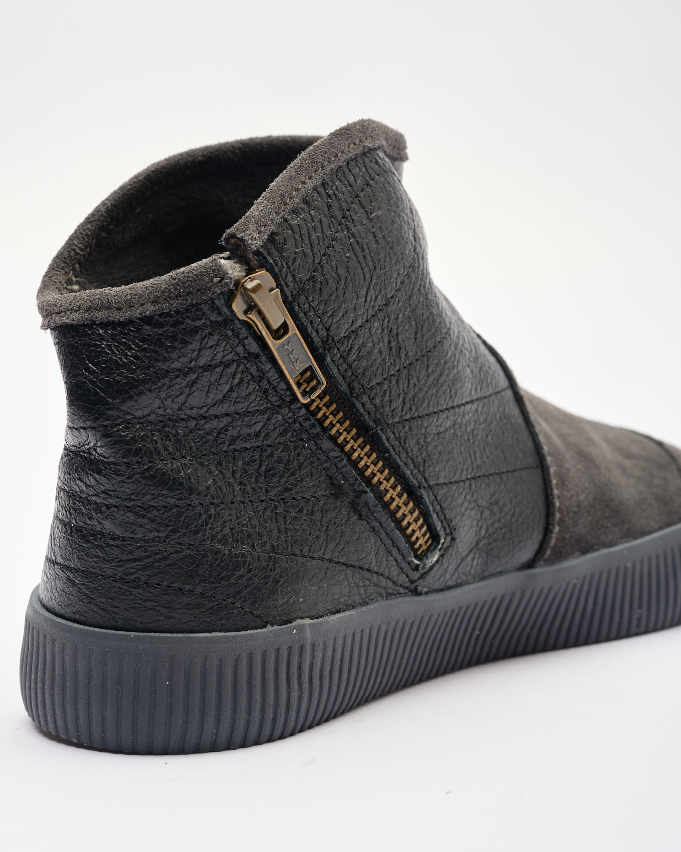 Noelle Suede/lame-Steel