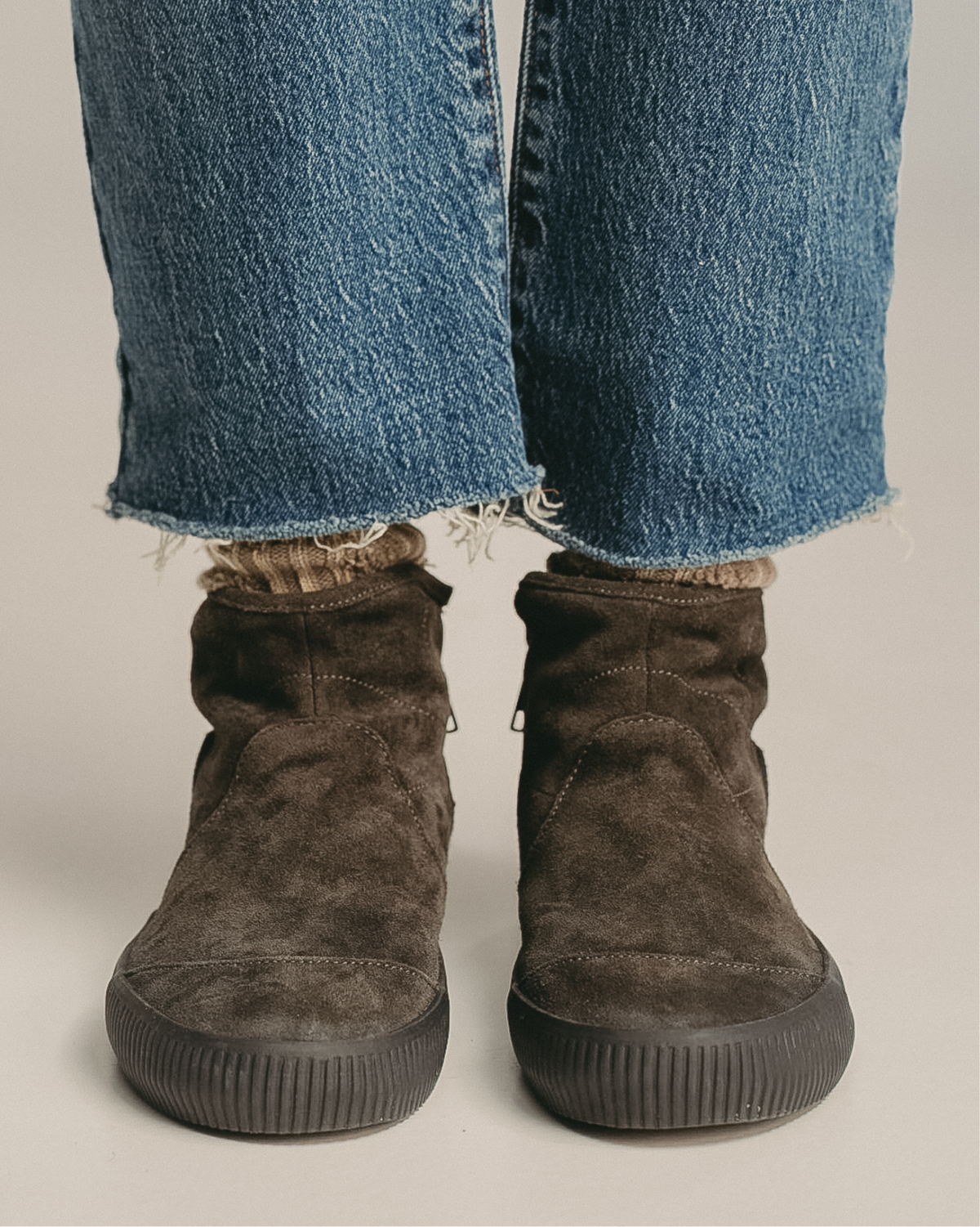 Noelle C Suede-Charcoal