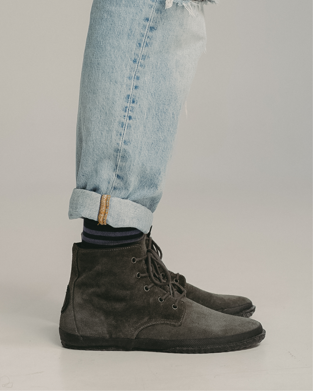 Willy Suede-Charcoal