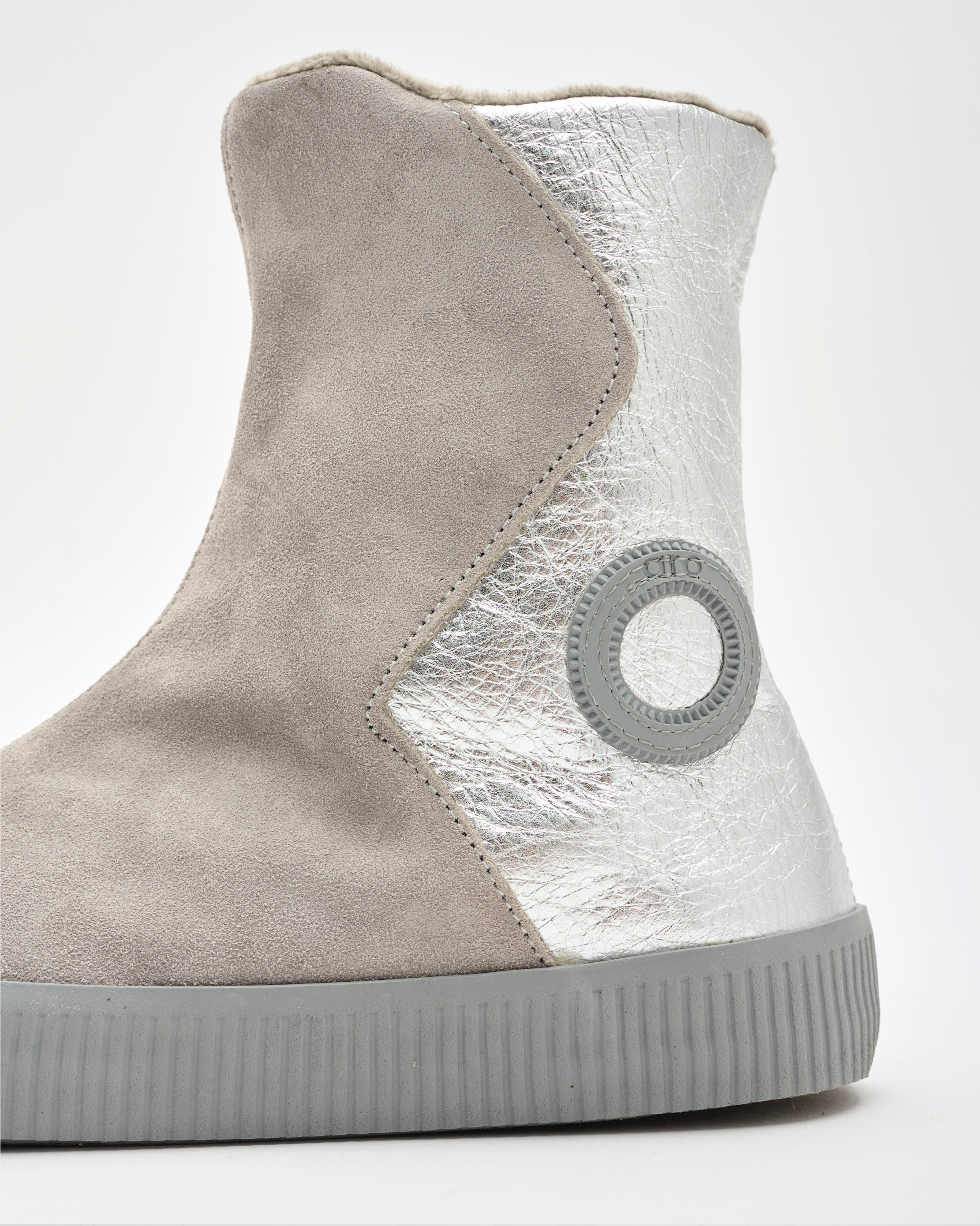 Noelle Suede-Silver