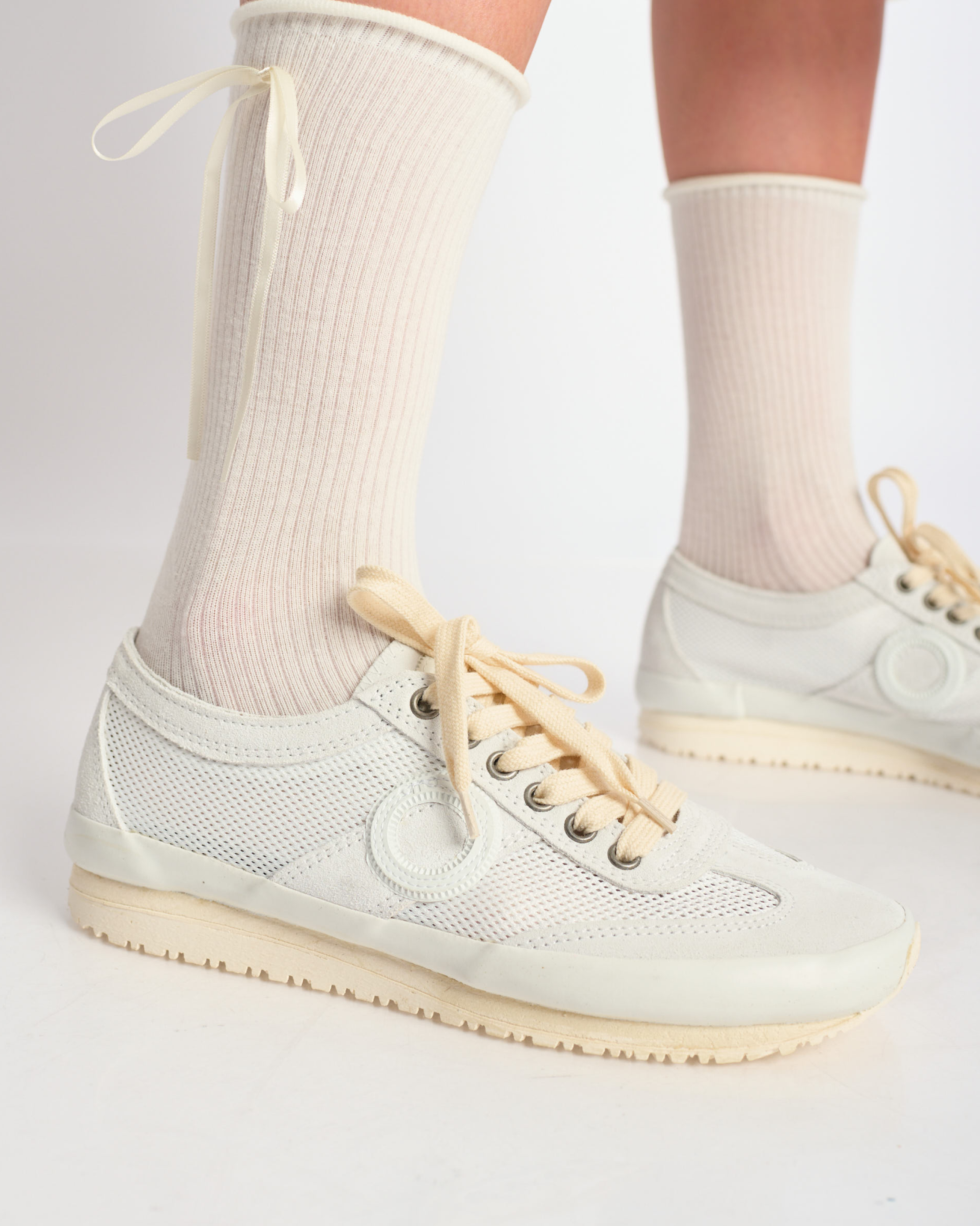 Joaneta Plus Net-White