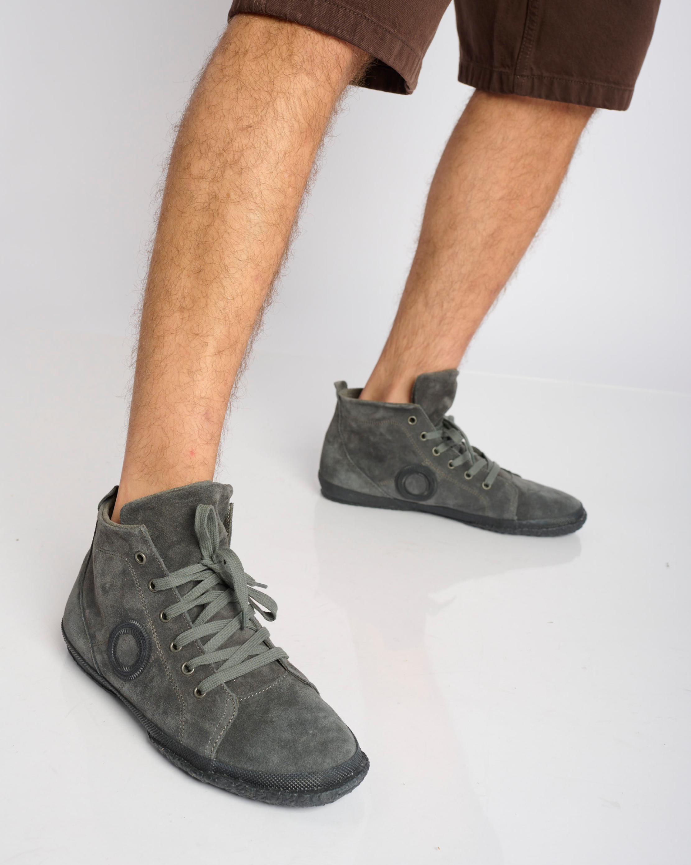 Willy D Suede-Charcoal