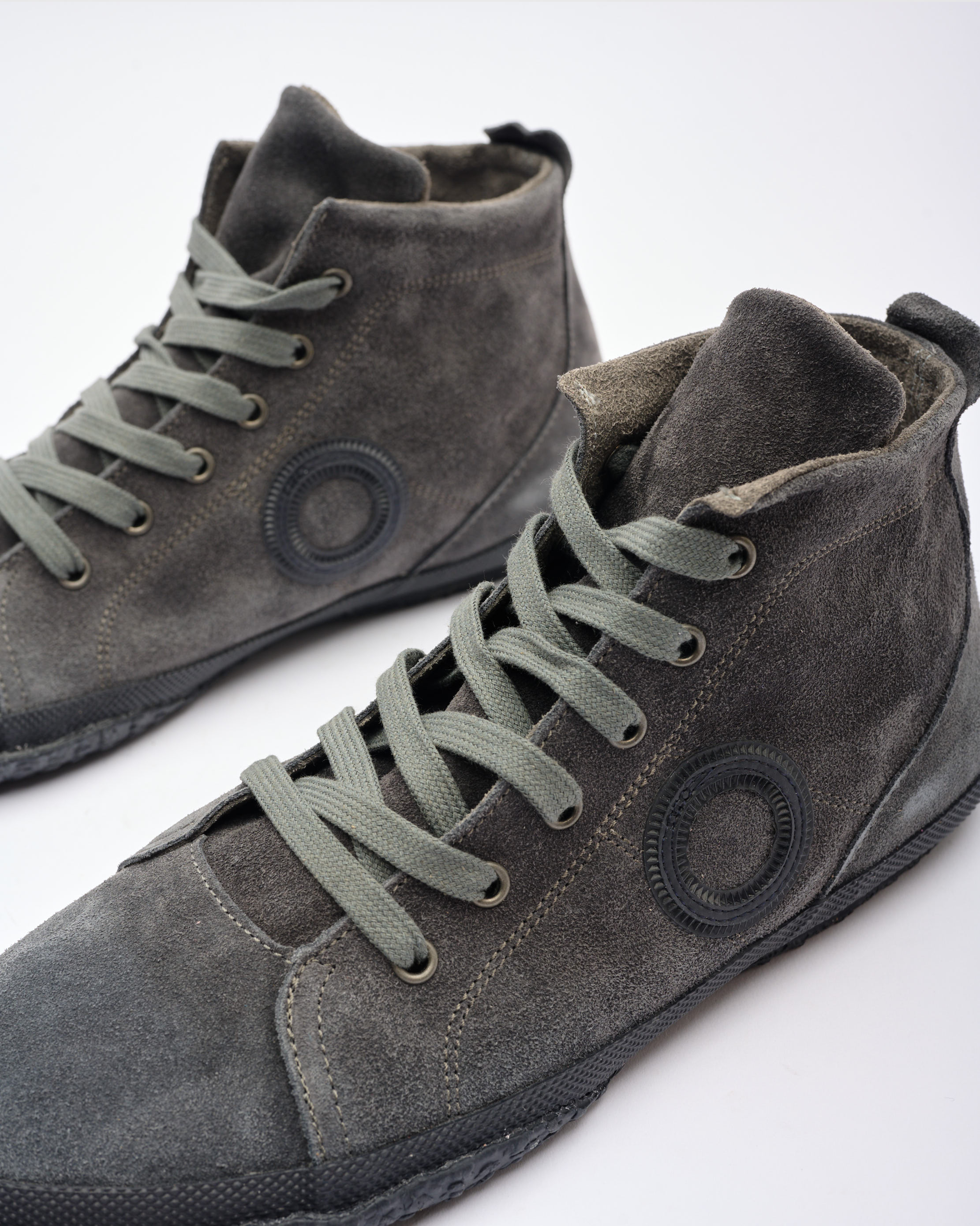 Willy D Suede-Charcoal