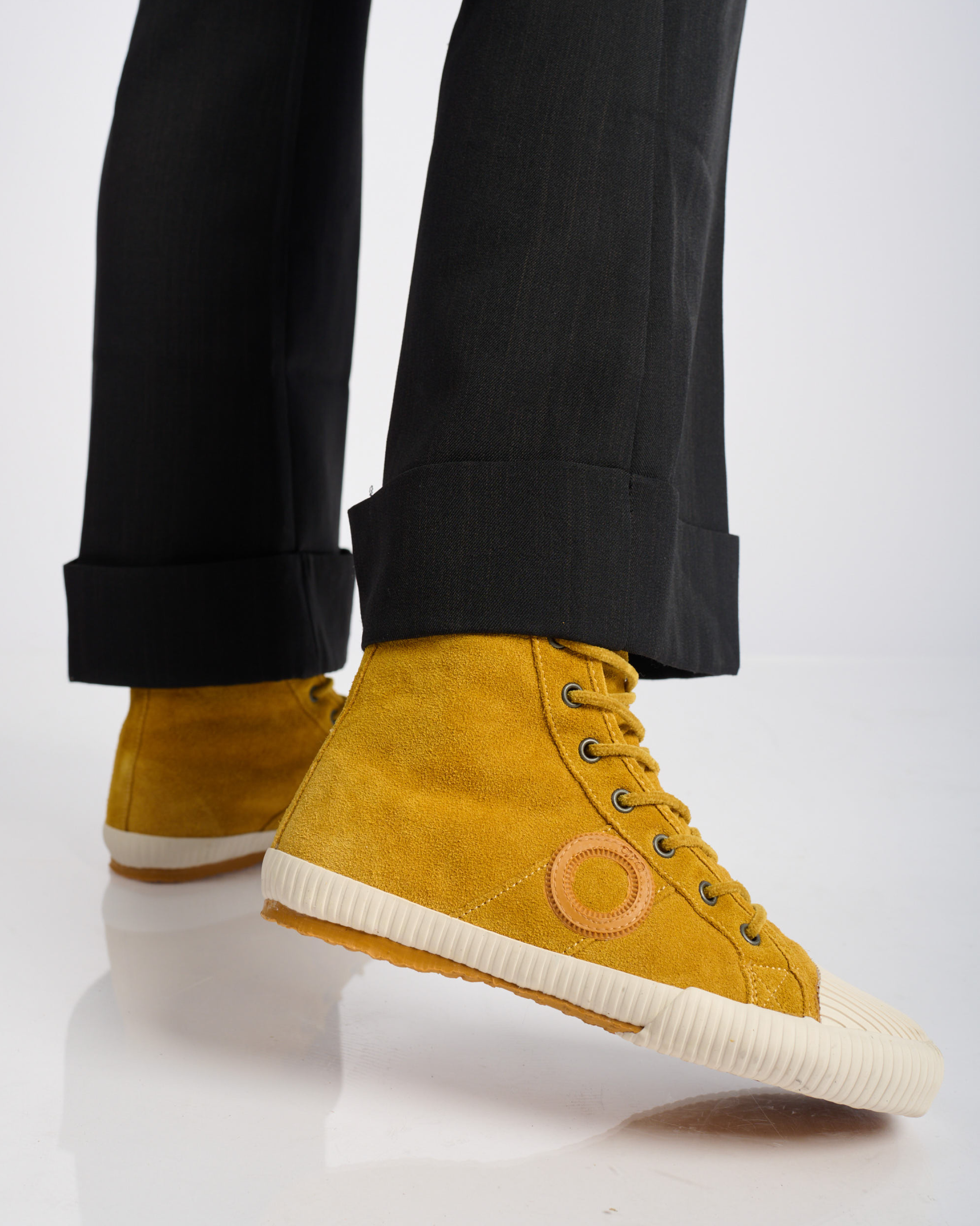 Charlie Suede-Yellow