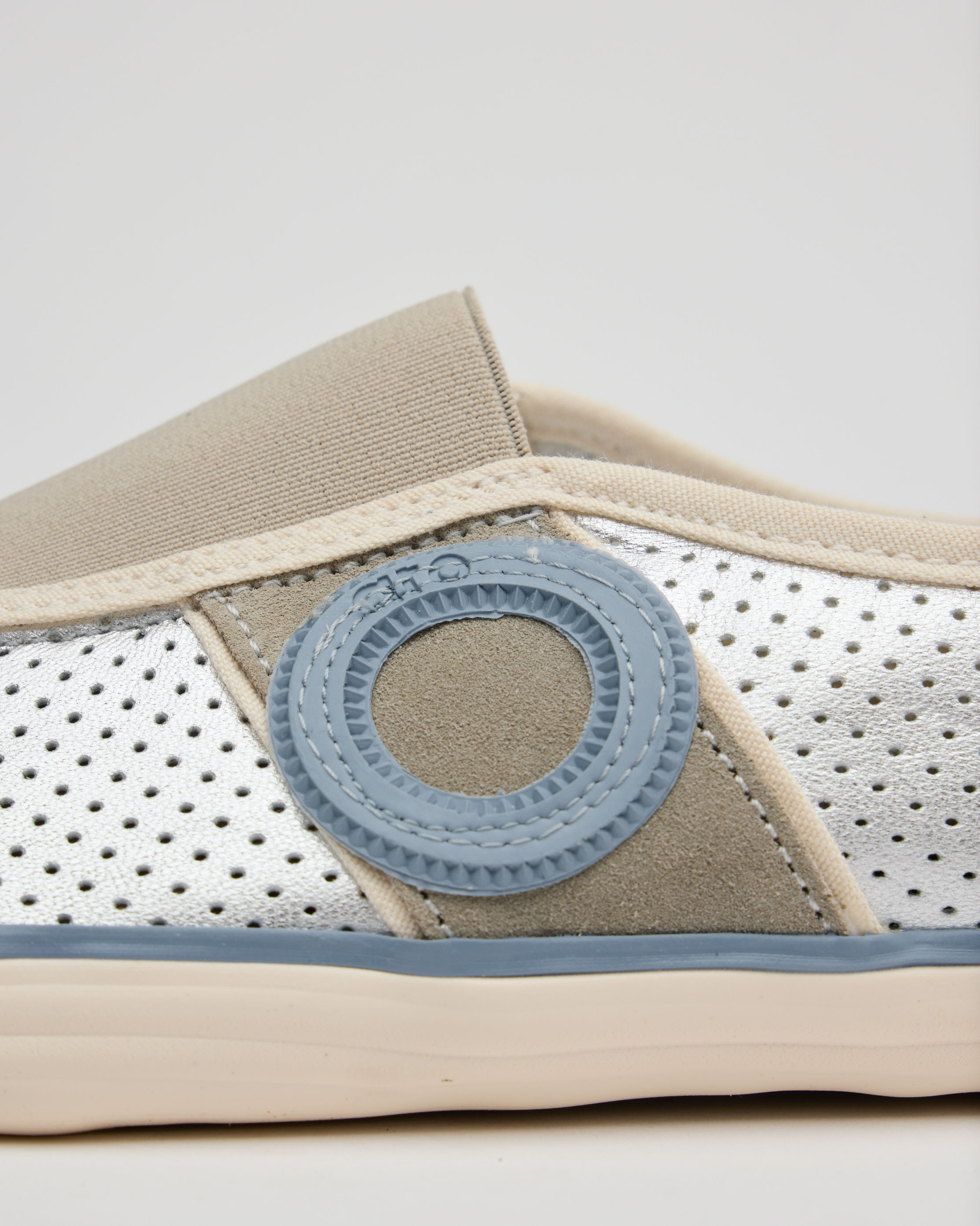 Picada Metal slip-on-Silver