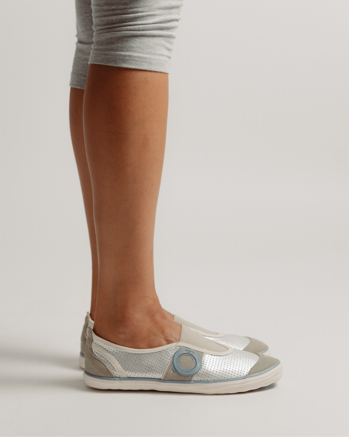 Picada Metal slip-on-Silver