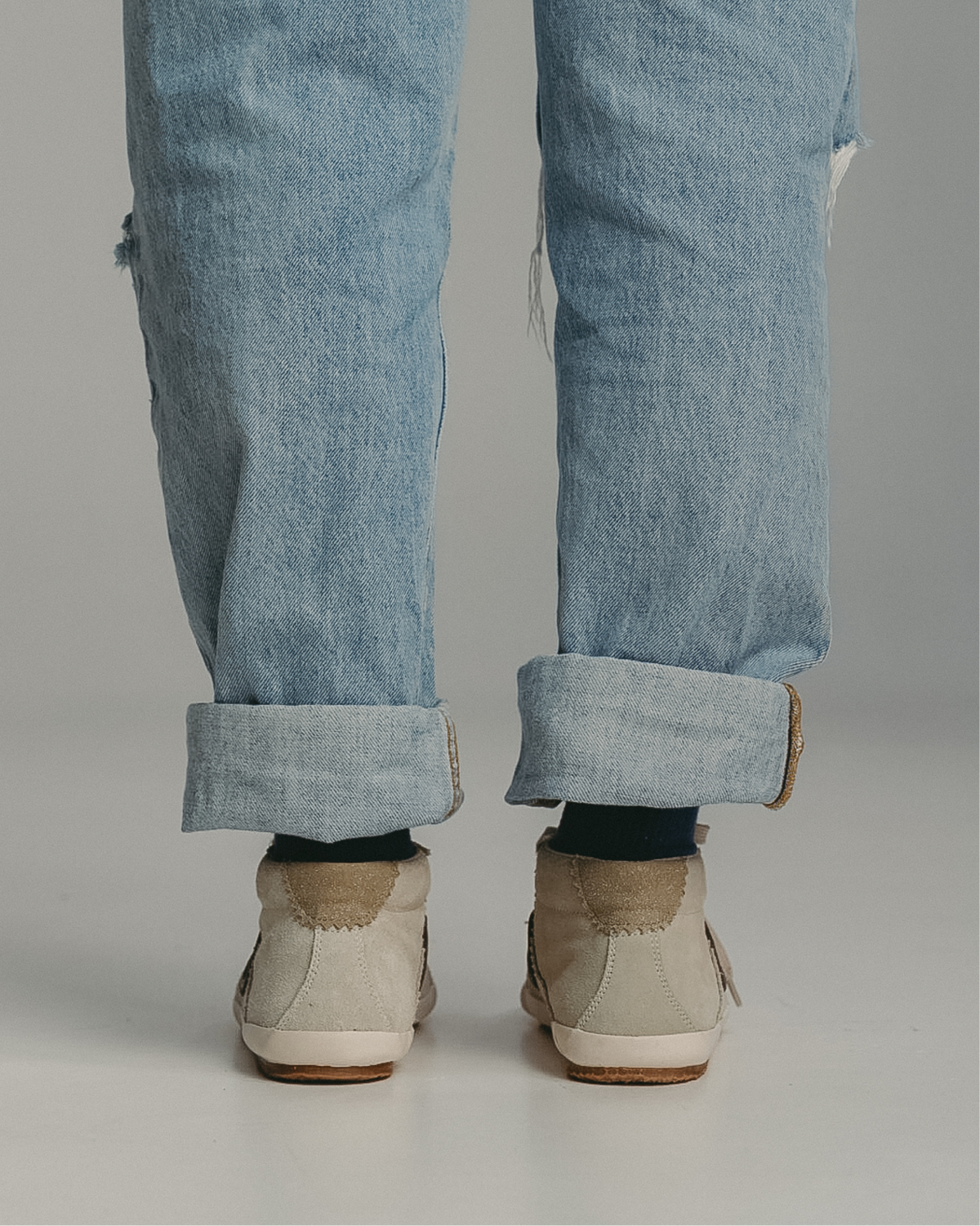 Ray H Suede-Cream