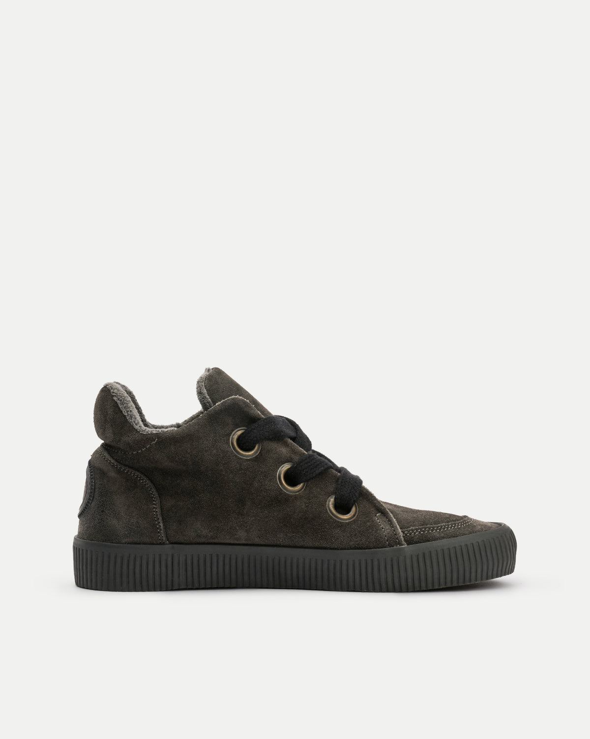 Noelle L Suede-Charcoal