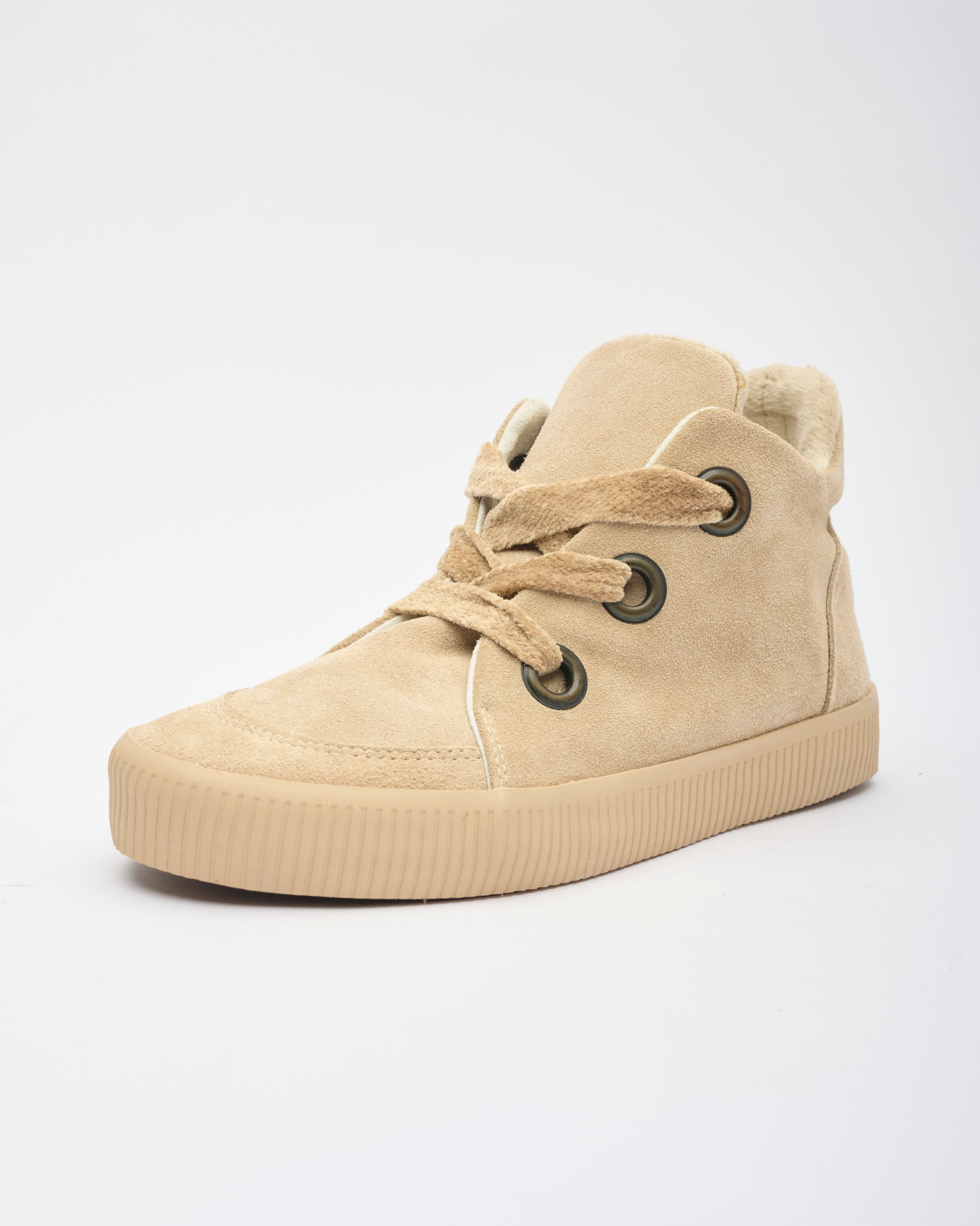 Noelle L Suede-Cream