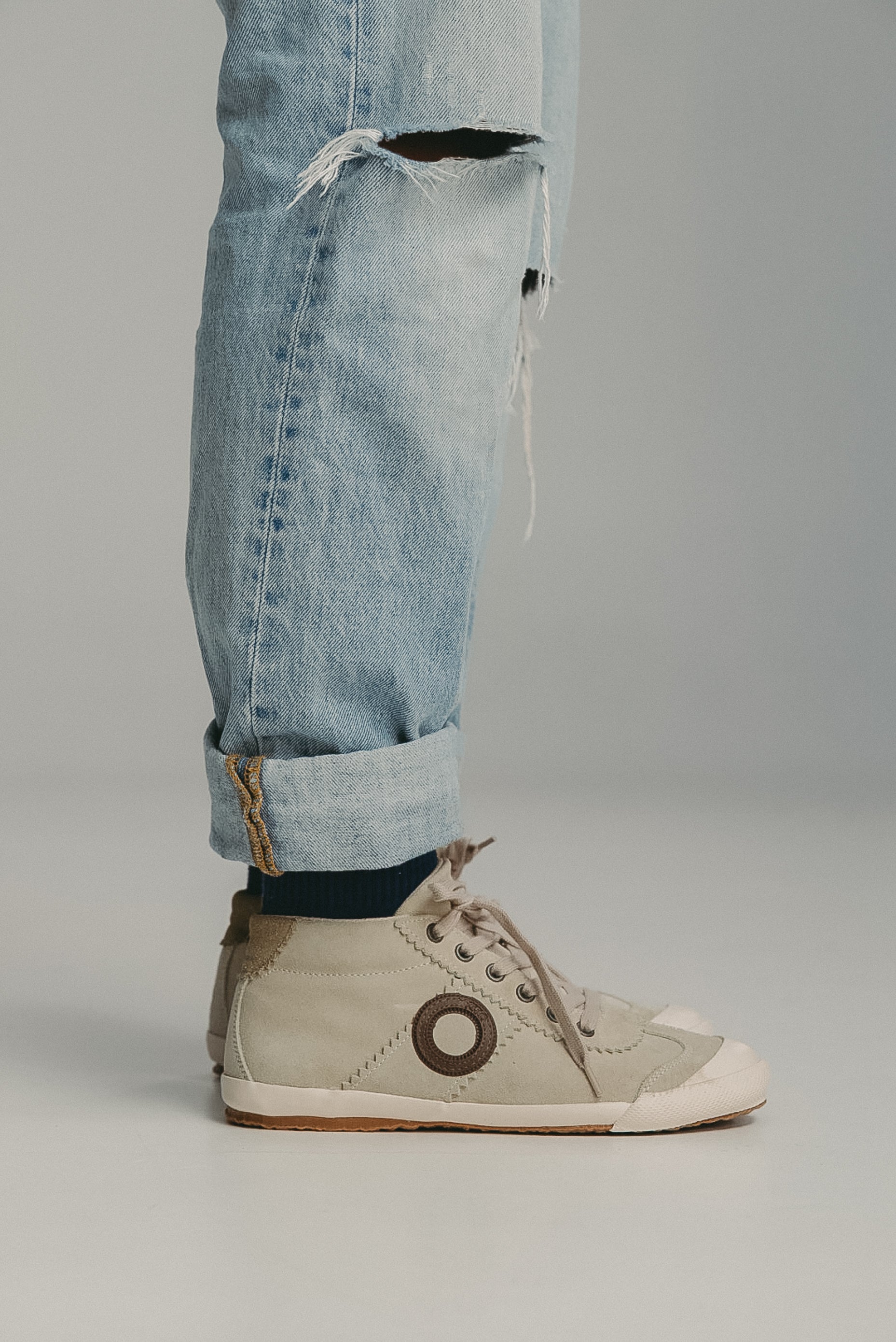 Ray H Suede-Cream