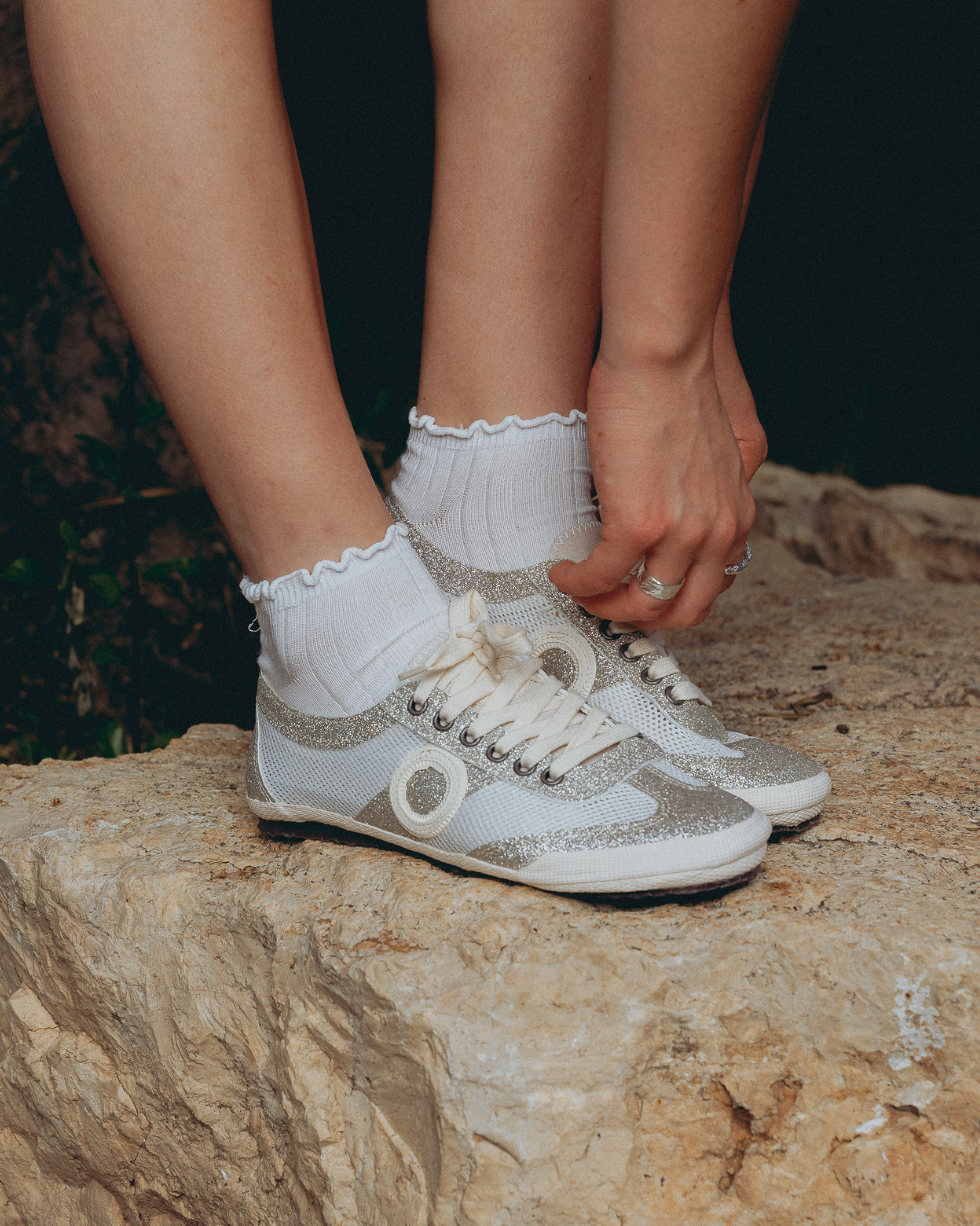 Joaneta Glitter-Old Silver