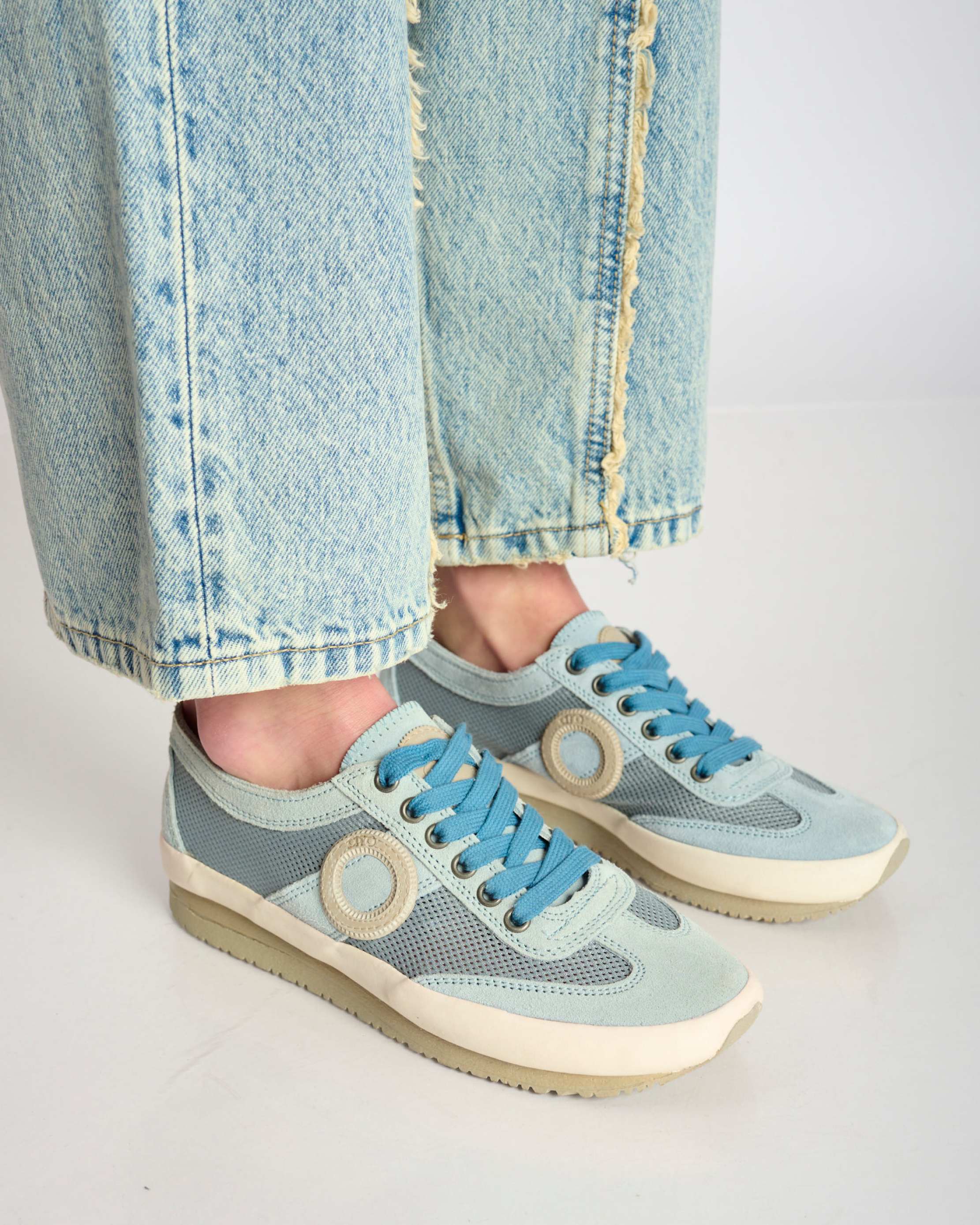 Joaneta plus Net-Light blue