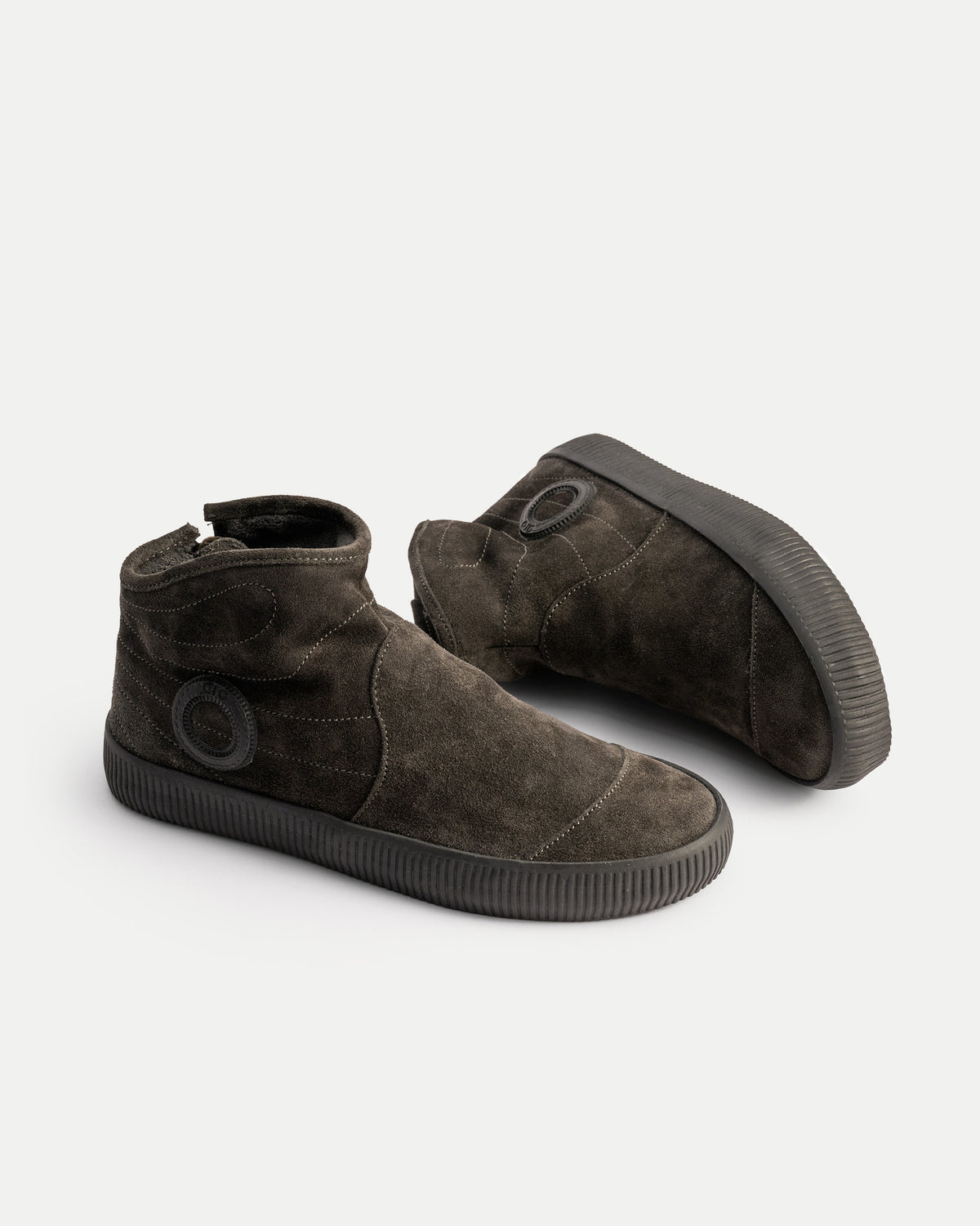 Noelle C Suede-Charcoal