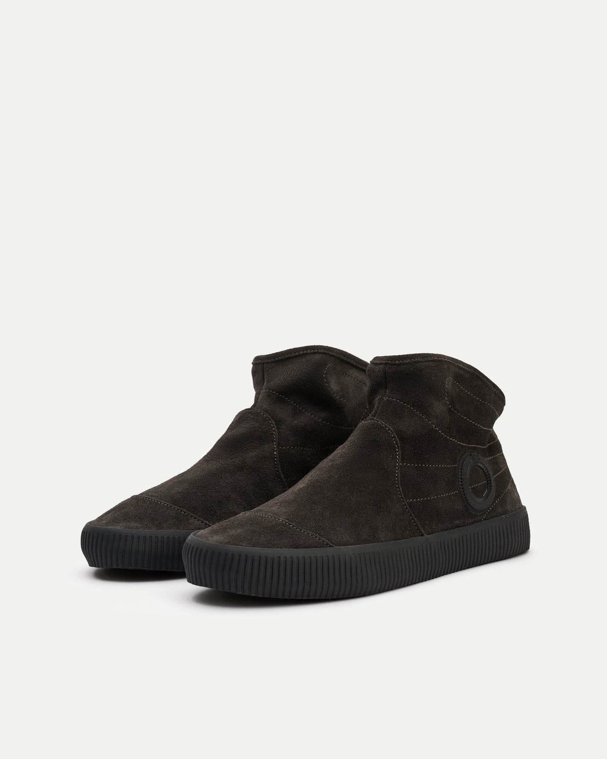Noelle C Suede-Charcoal