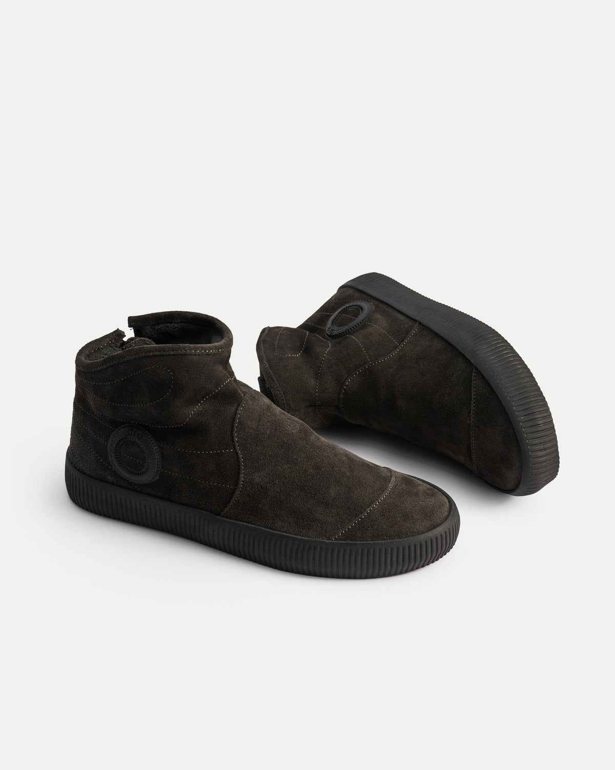 Noelle C Suede-Charcoal