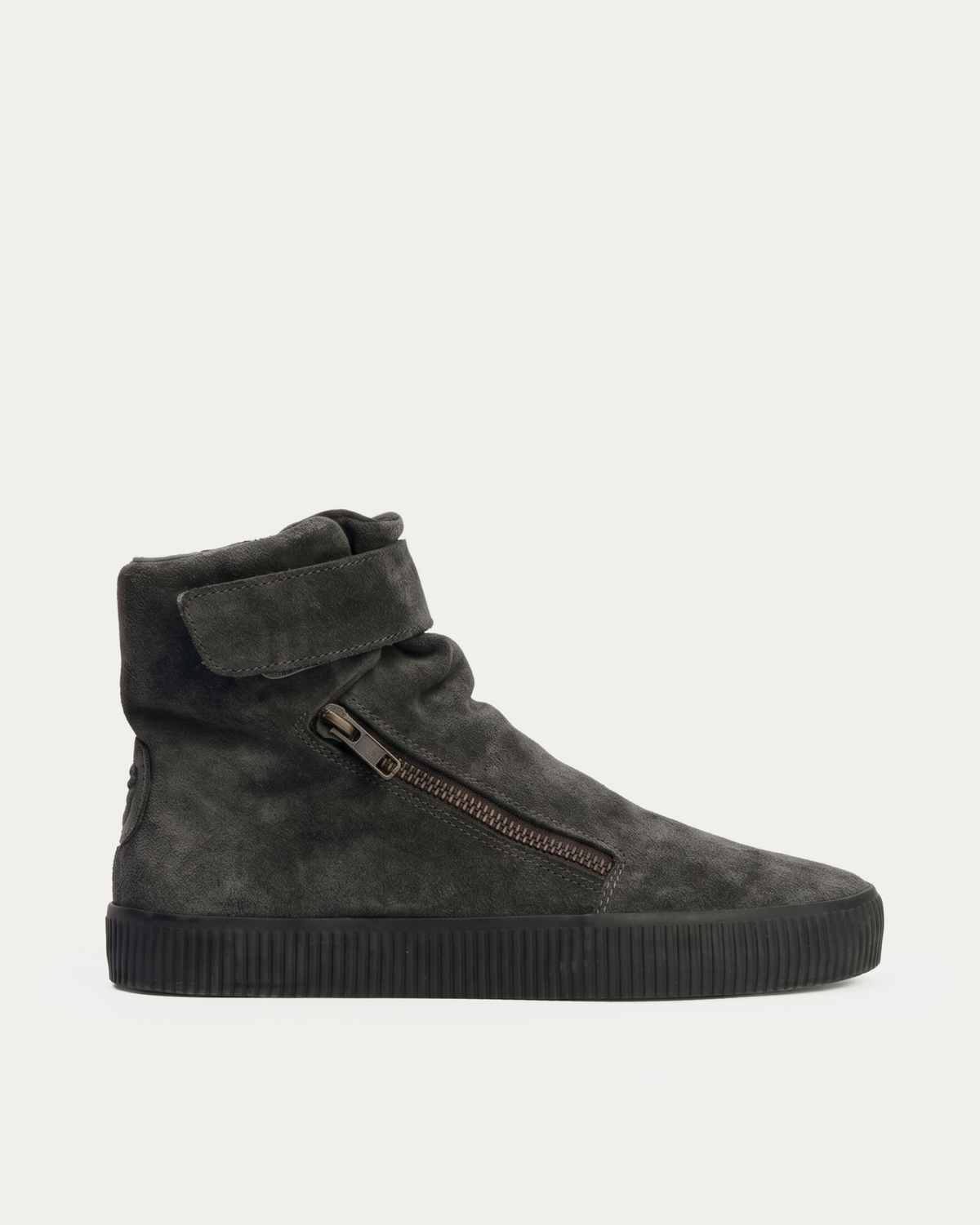 Noelle M Suede-Charcoal