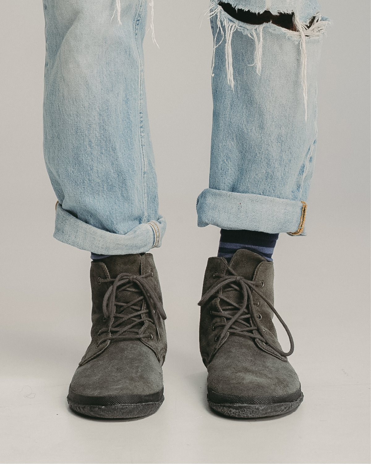 Willy Suede-Charcoal