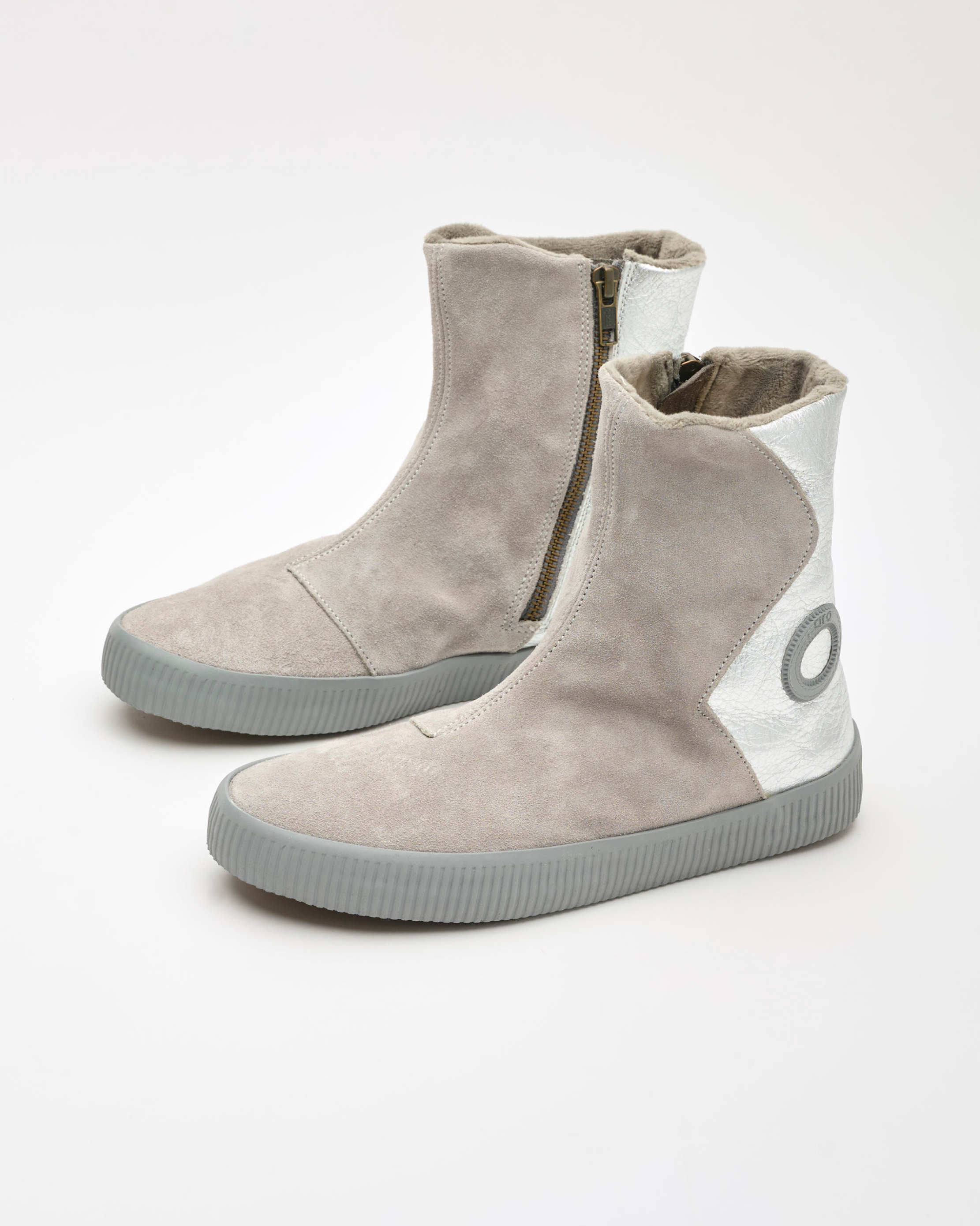Noelle Suede-Silver