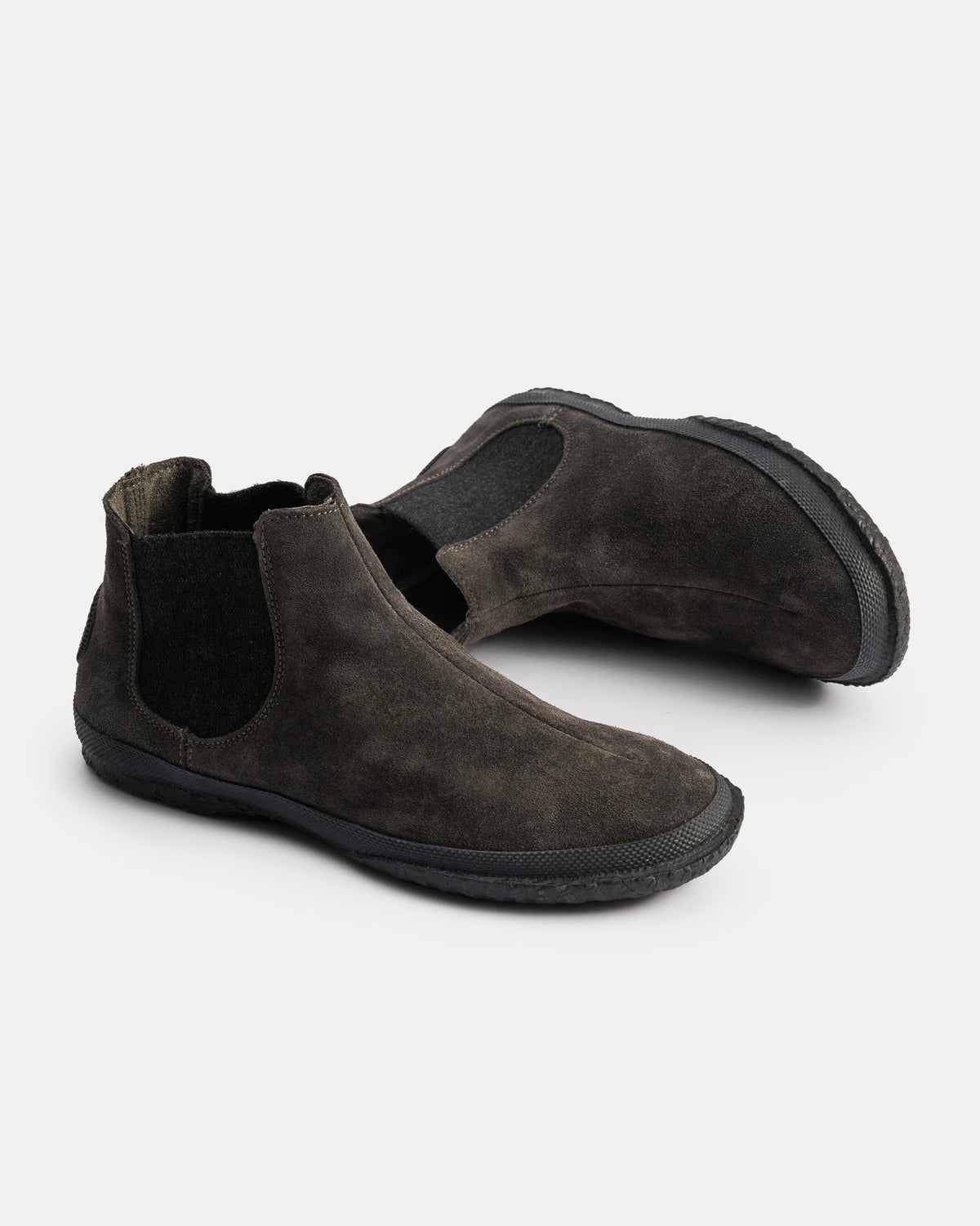 WILLY T Suede-CHARCOAL