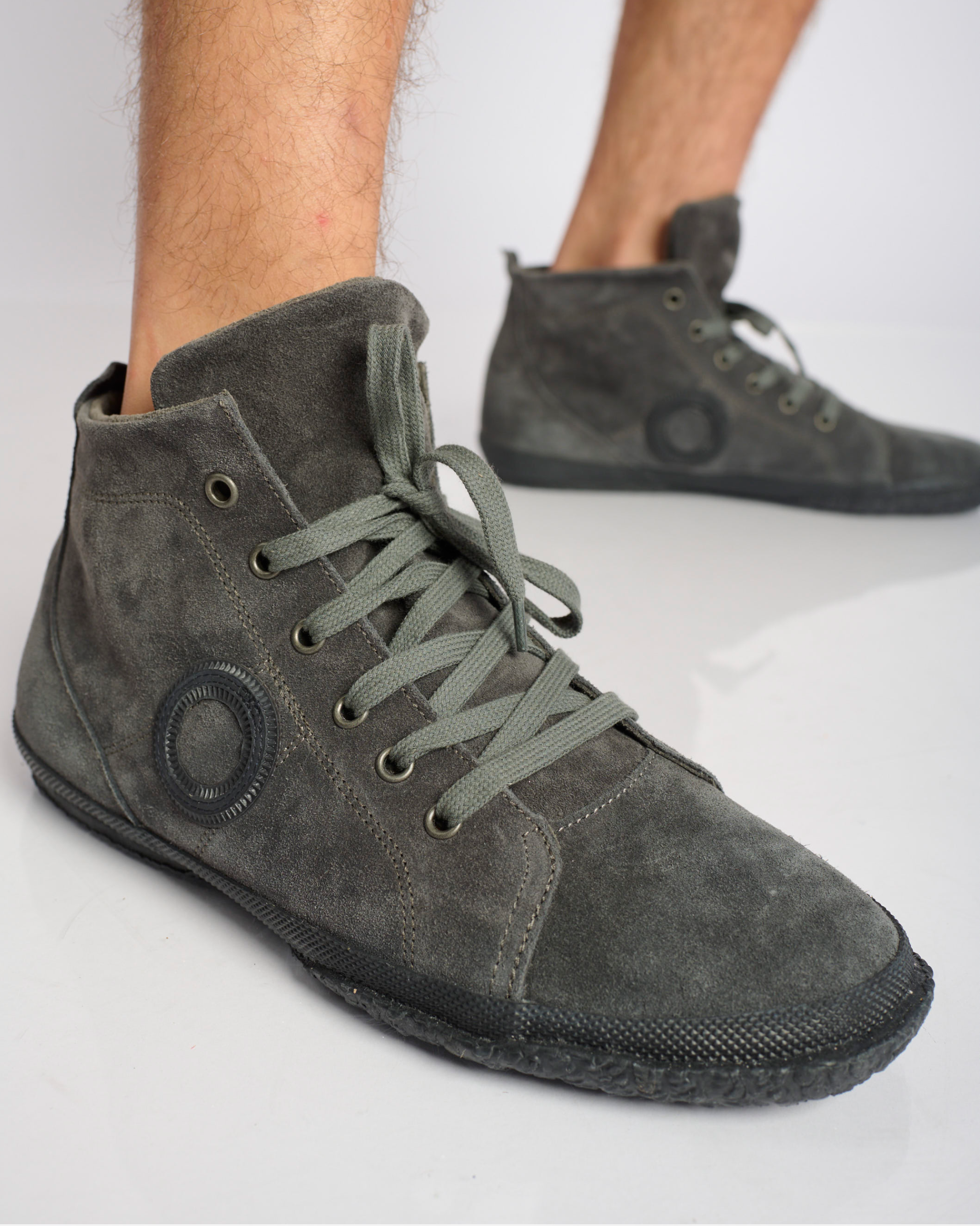 Willy D Suede-Charcoal