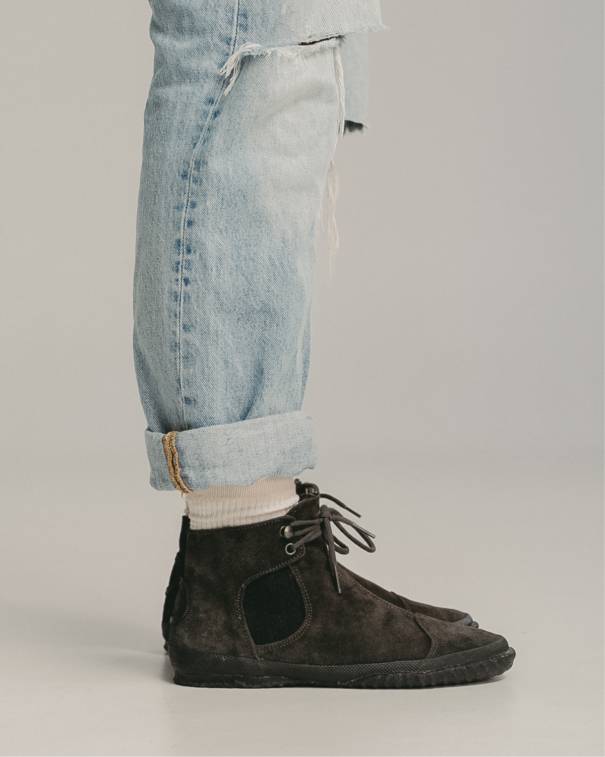 Willy M Suede-Charcoal