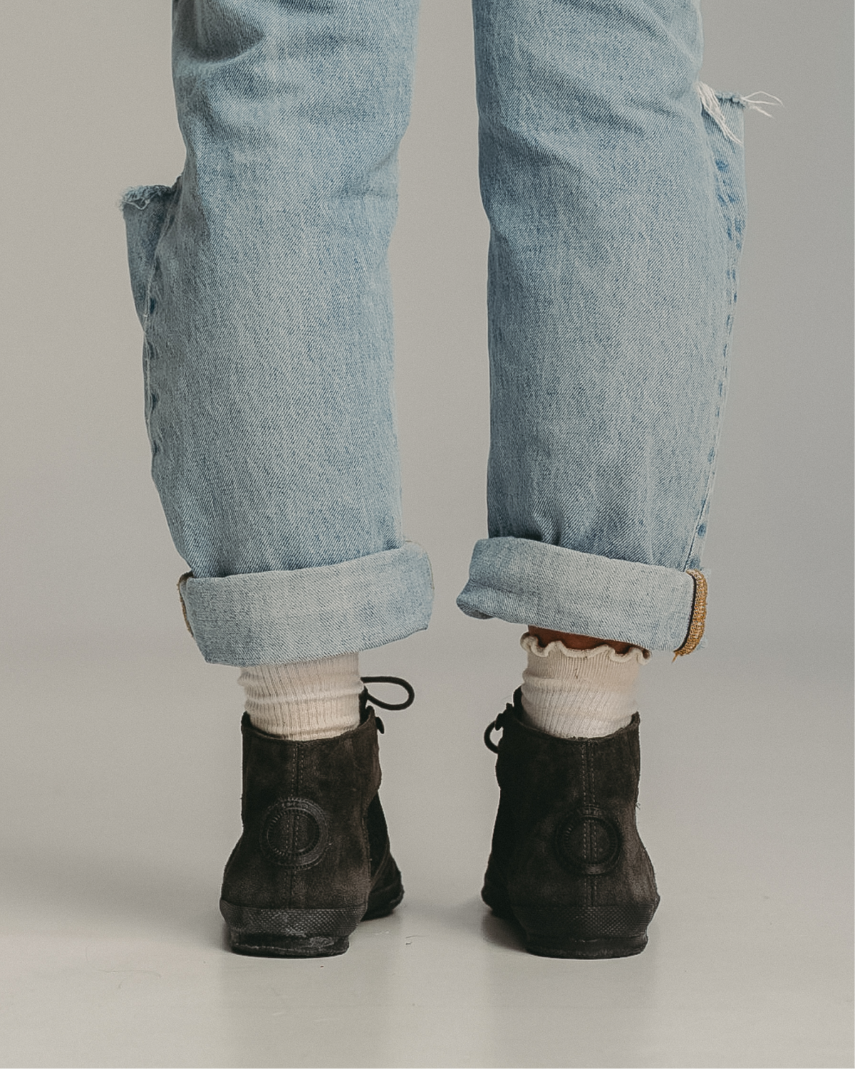 Willy M Suede-Charcoal