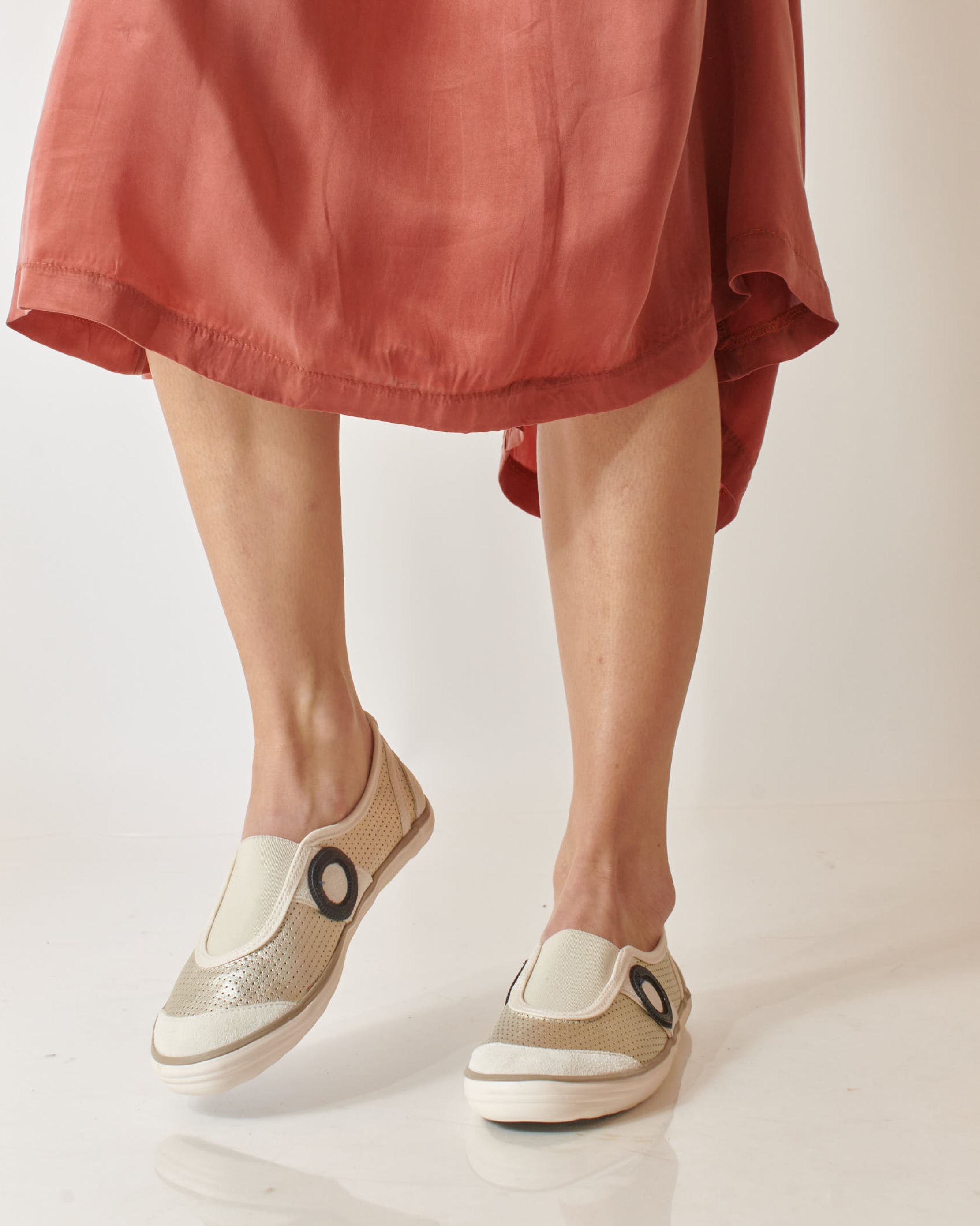 Picada Metal slip-on-Platinum