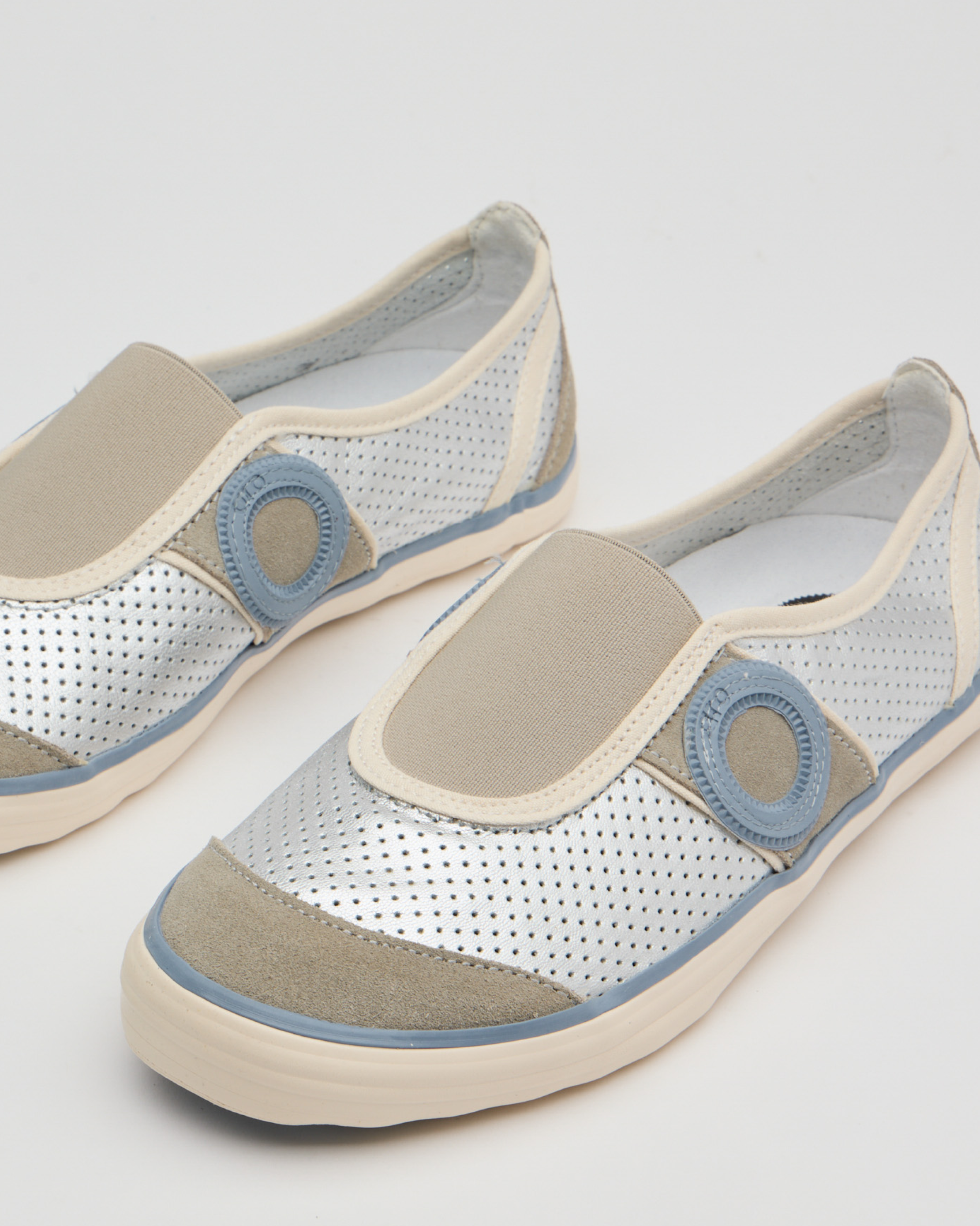 Picada Metal slip-on-Silver