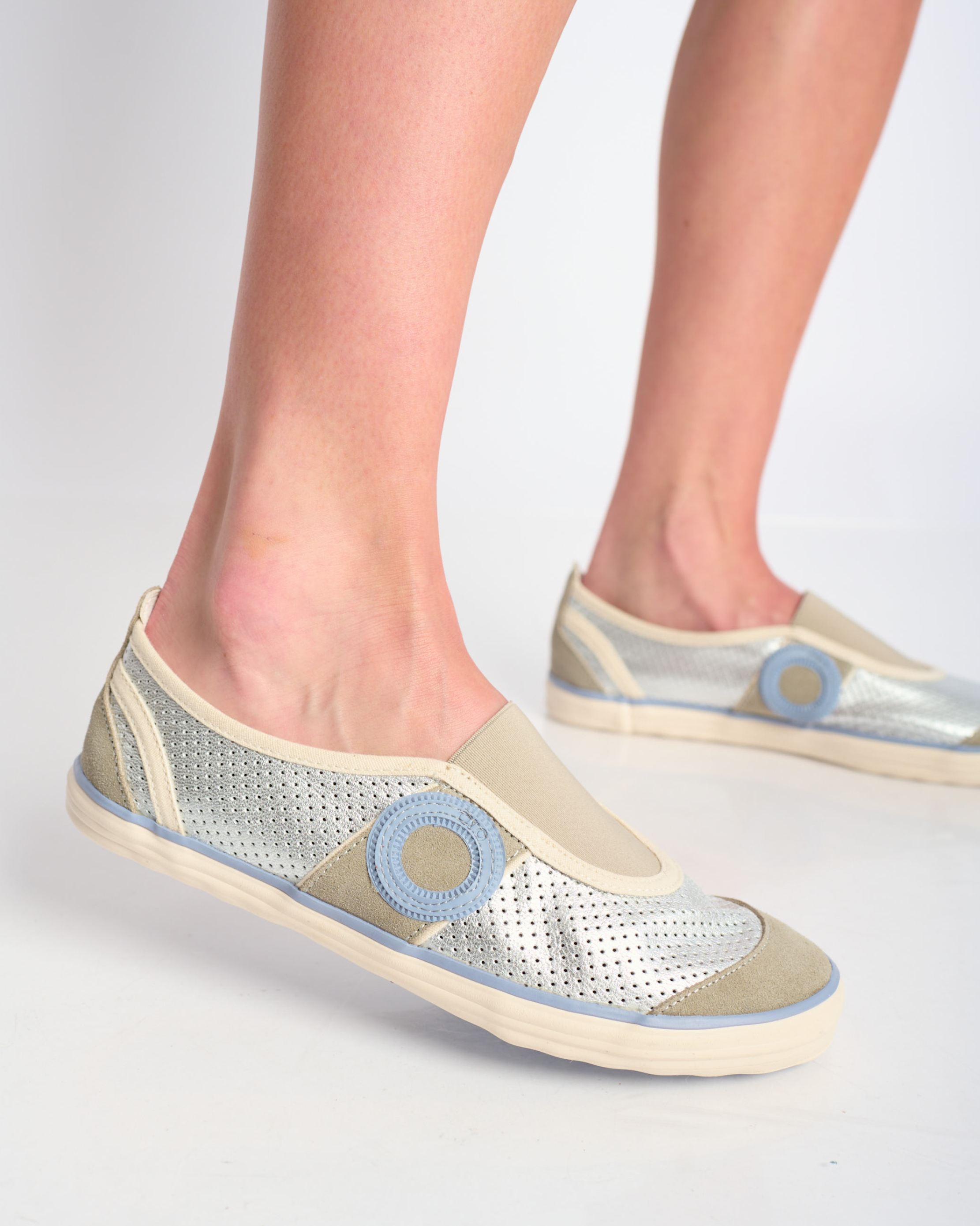 Picada Metal slip-on-Silver