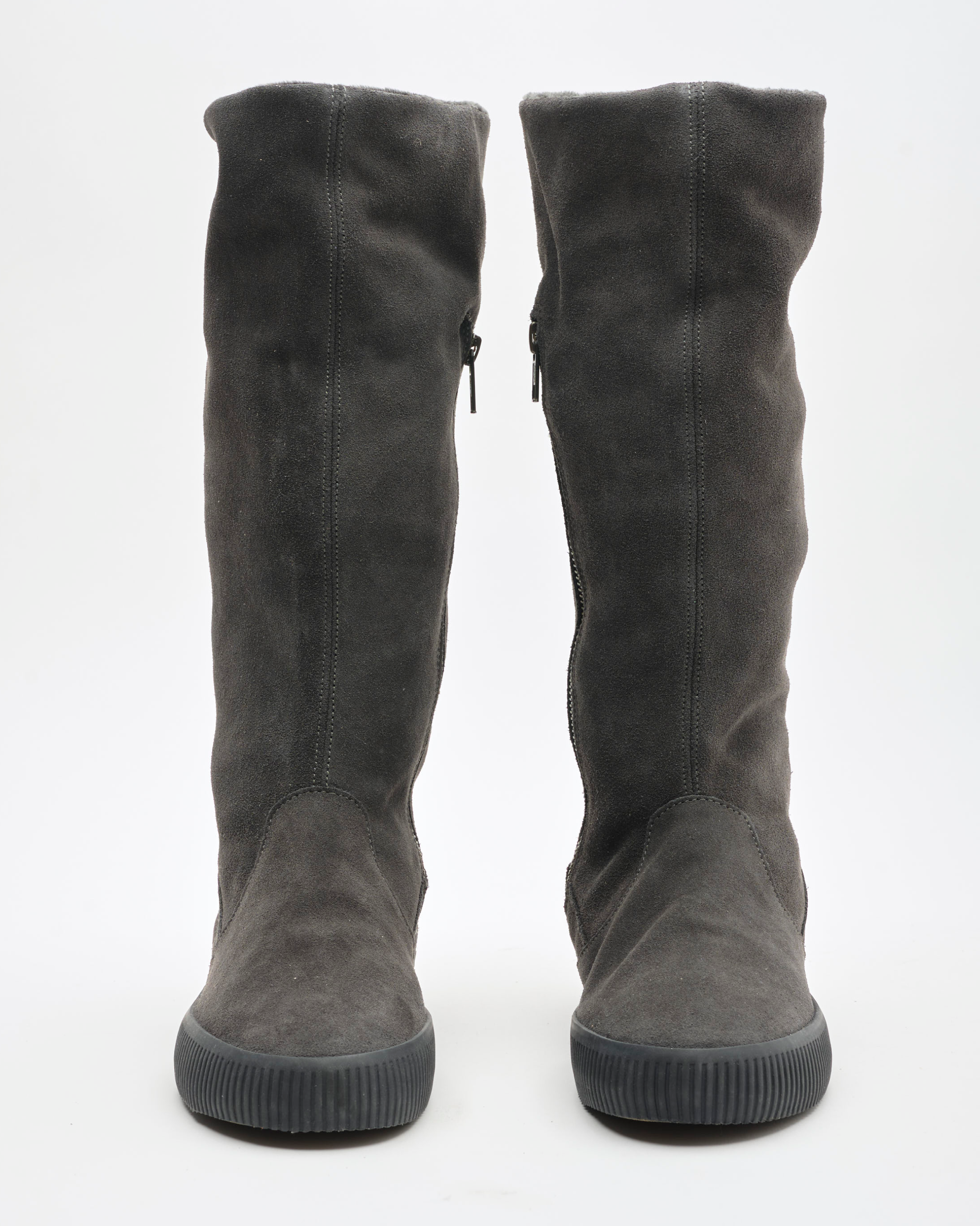 Noelle H Suede-Charcoal