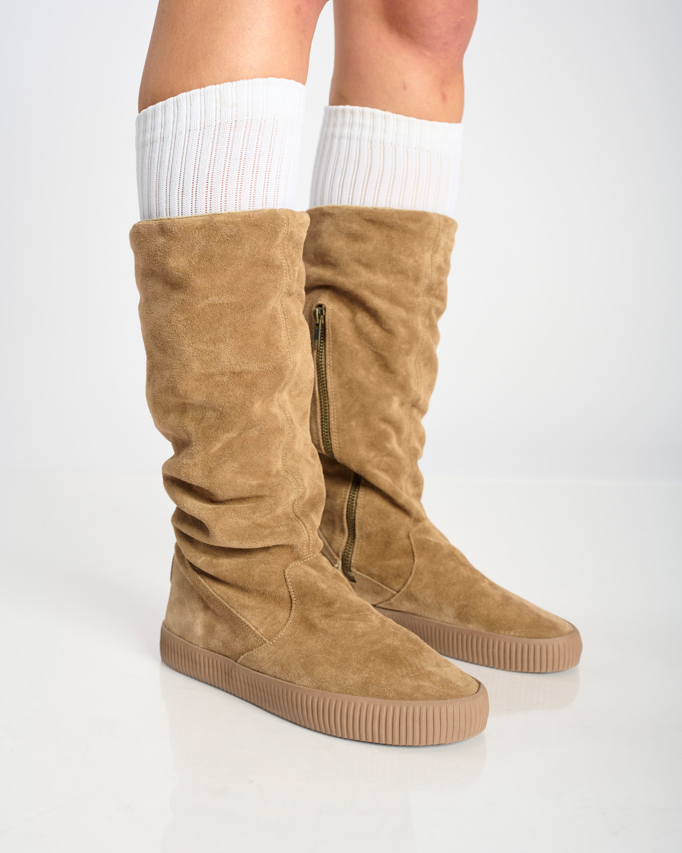 Noelle H Suede-Coconut