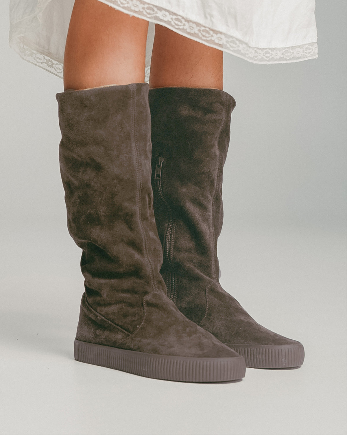 Noelle H Suede-Choco