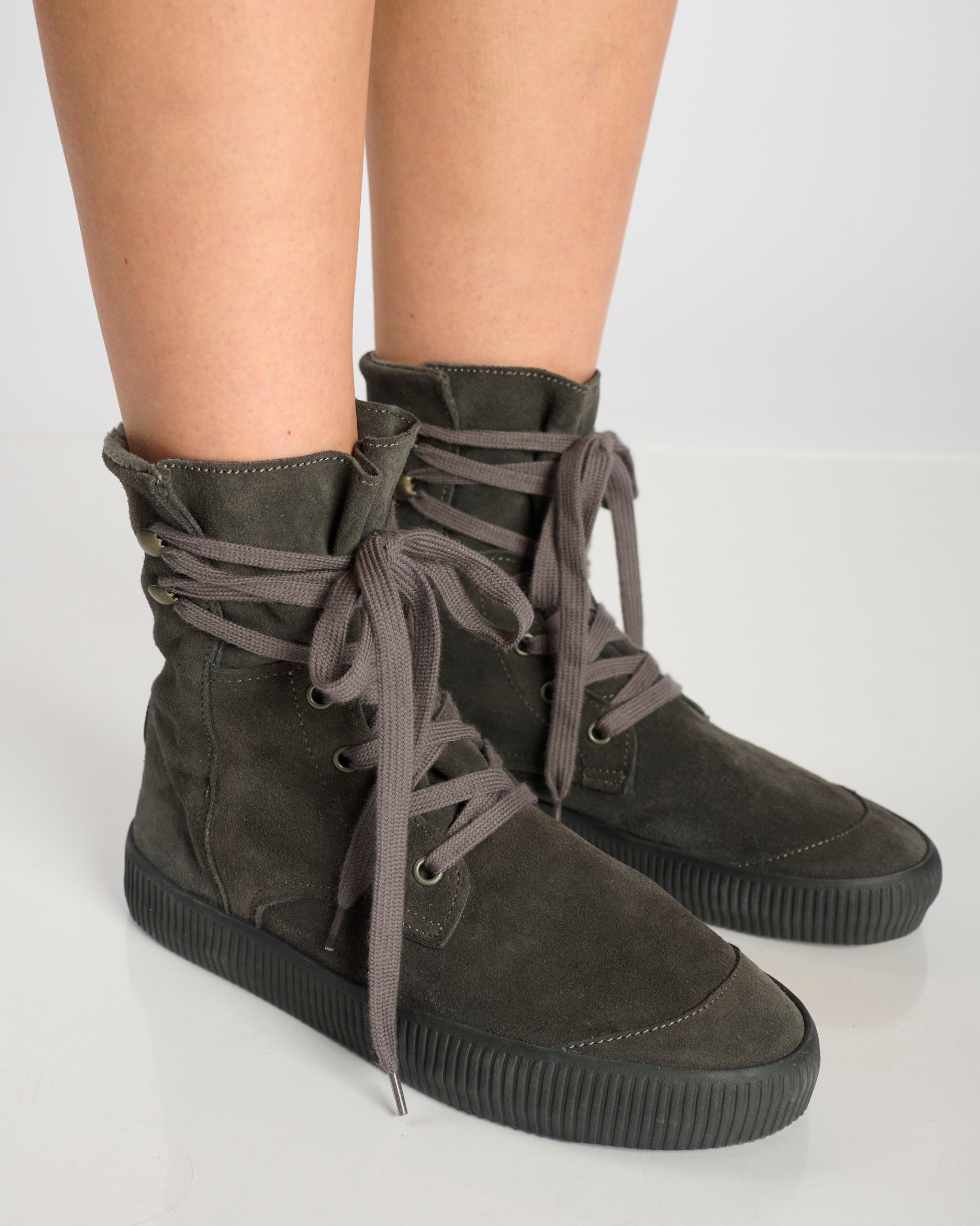 Noelle A Suede-Charcoal
