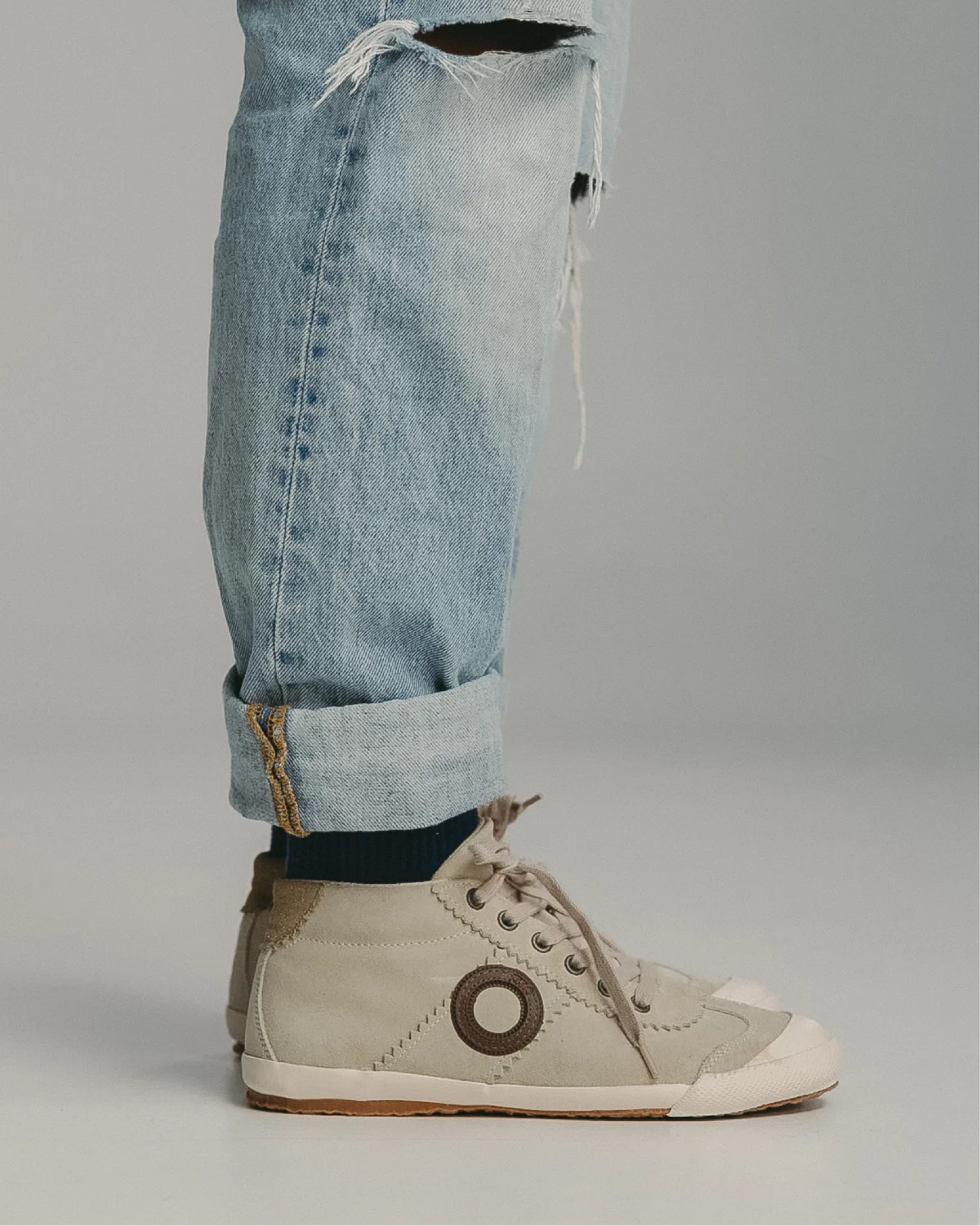Ray H Suede-Cream