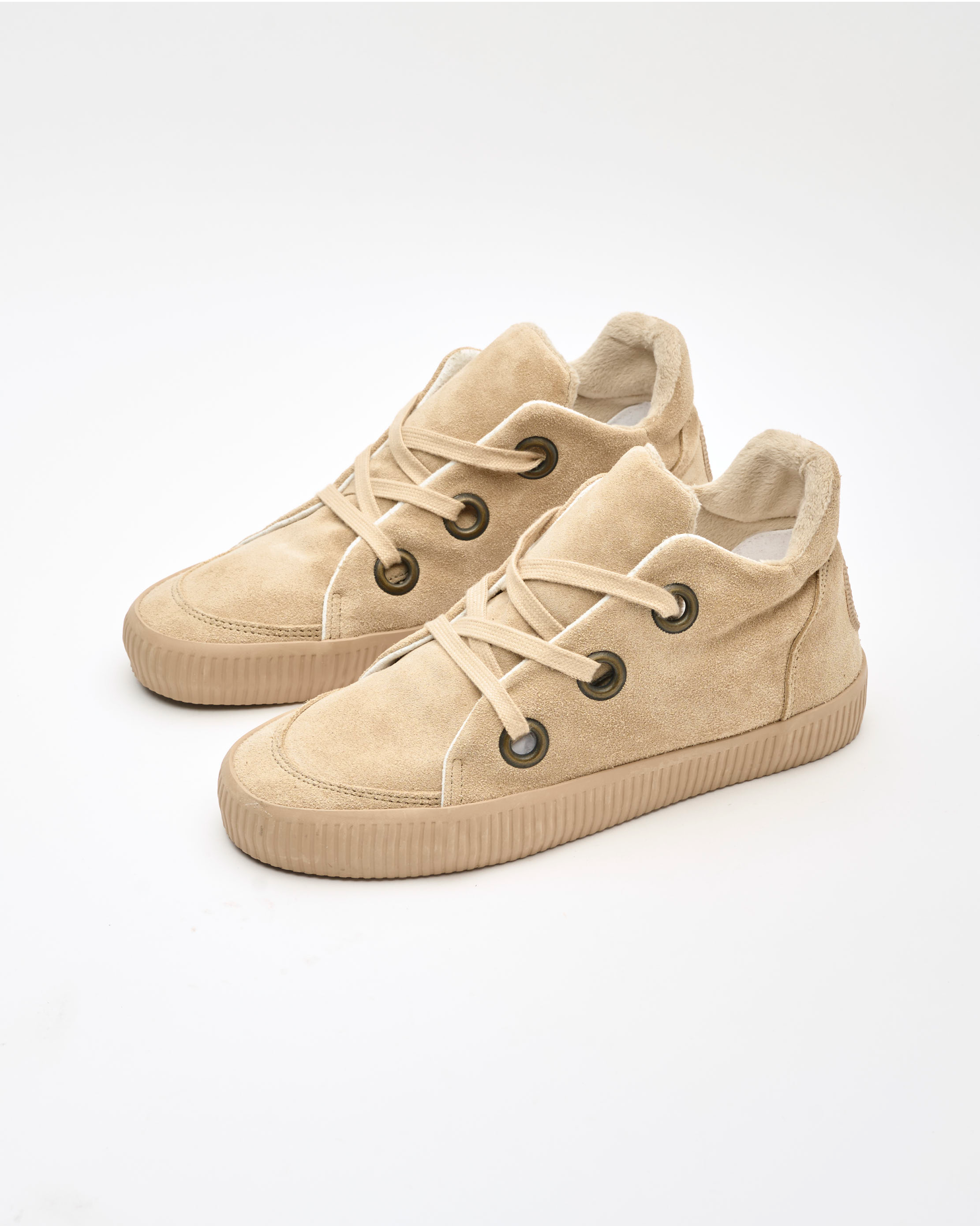 Noelle L Suede-Cream