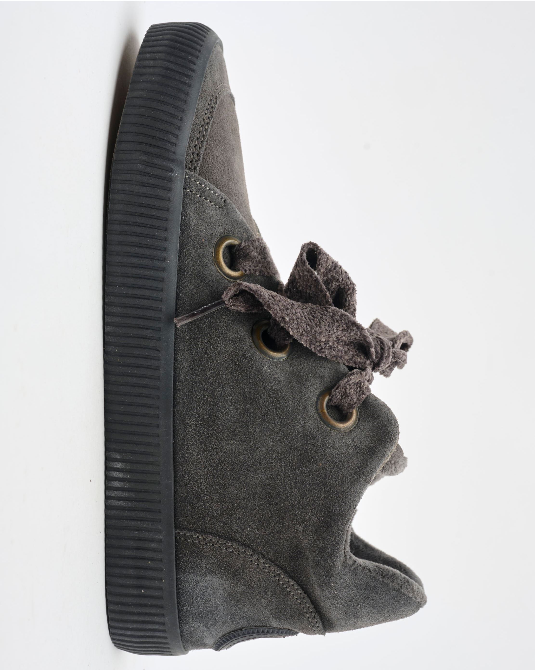 Noelle L Suede-Charcoal