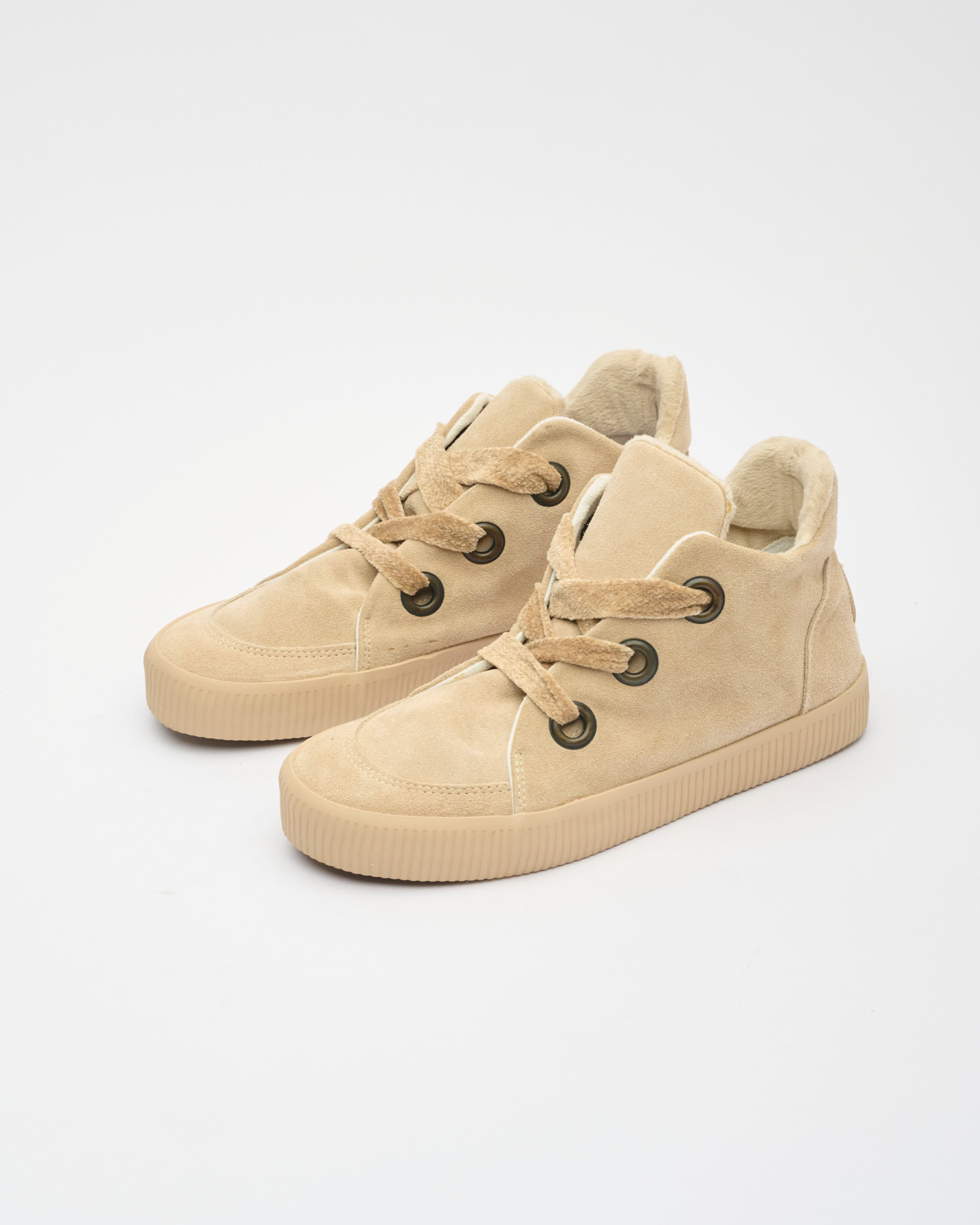 Noelle L Suede-Cream