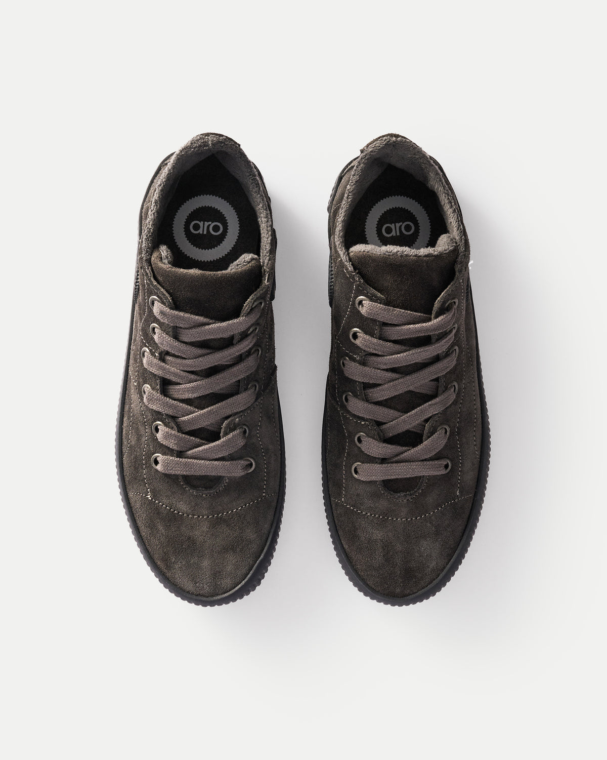 Noelle N Suede-Charcoal